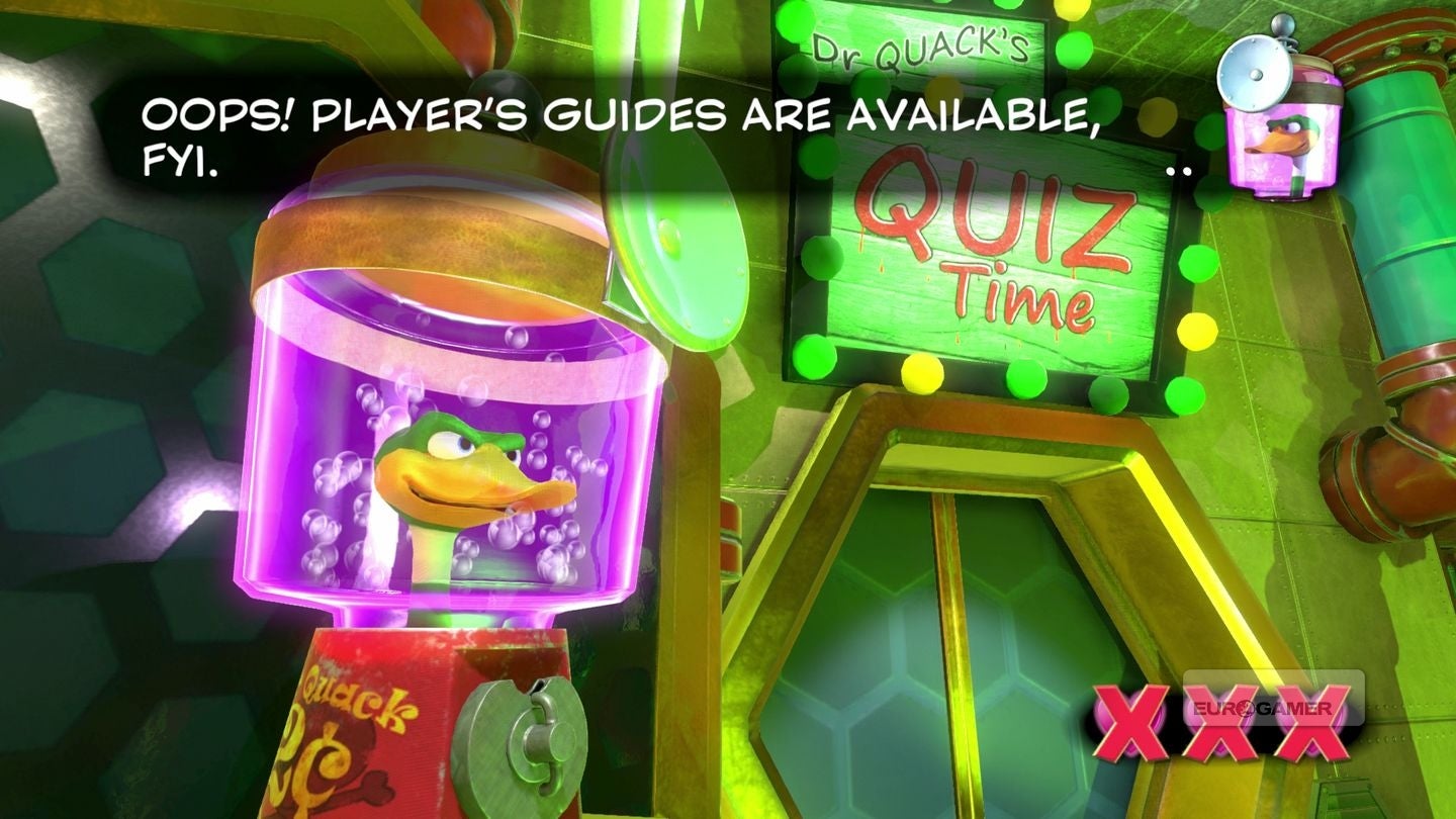 Yooka Laylee Quiz answers for Dr Quack s Quiz Time - 23