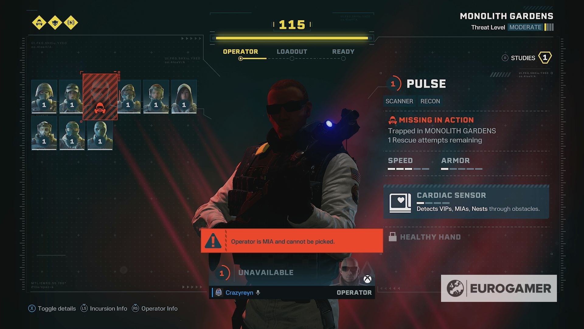 How to rescue MIA Operators in Rainbow Six Extraction - 95