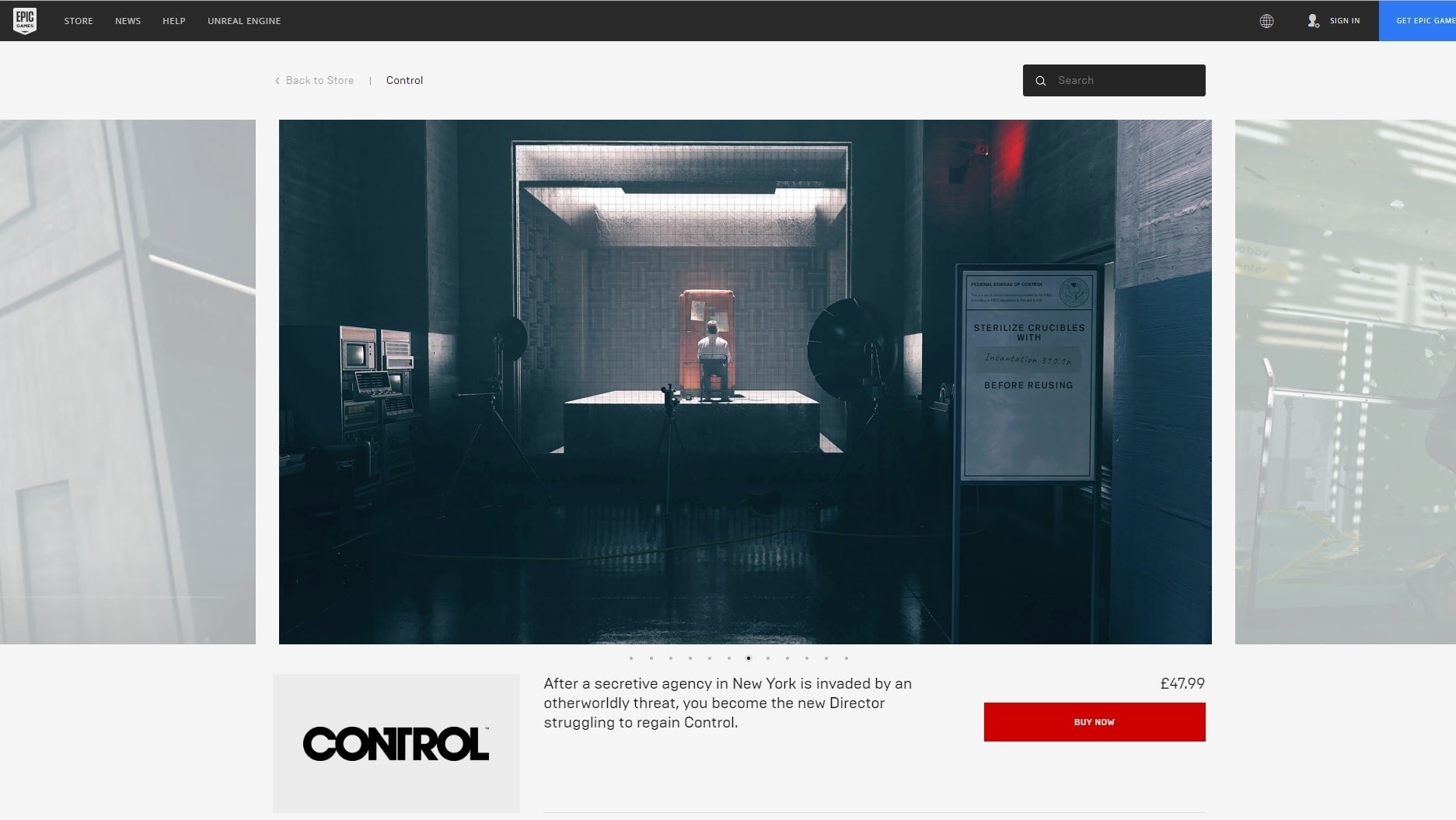 Rare glimpse behind the game industry curtain reveals Epic paid £8.3m for  Control | Eurogamer.net
