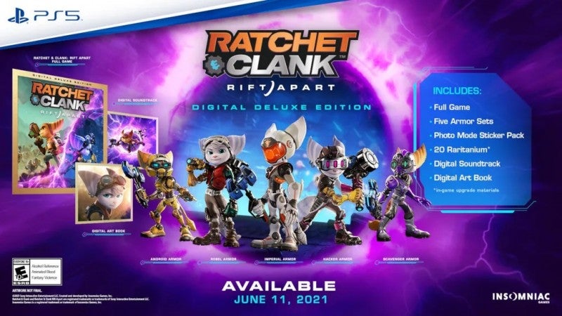 Ratchet and Clank Rift Apart pre order where s cheapest - 93
