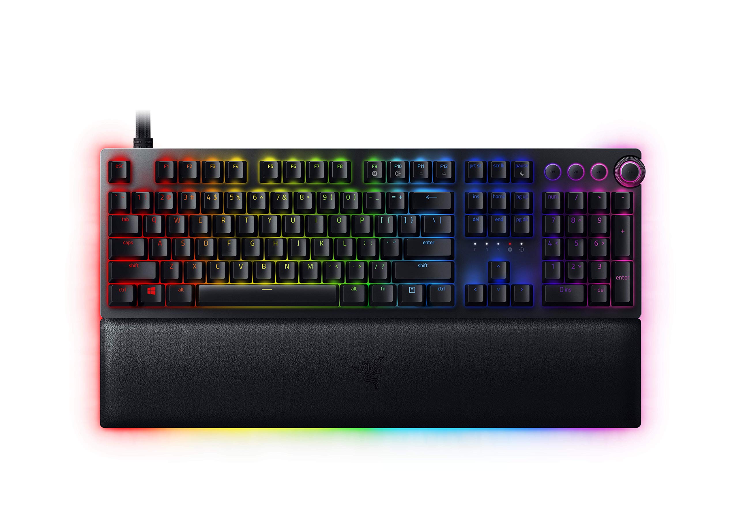 Image for Save 60 per cent on Razer's Huntsman Elite gaming keyboard, now just £79.99 at Amazon