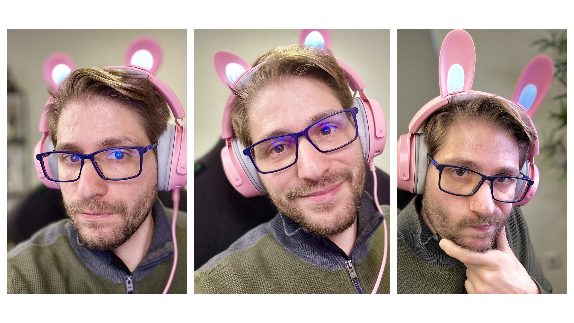 Imagem para Razer Kraken Kitty V2 Pro review - Ser gato, coelho ou urso? Eis a questão
