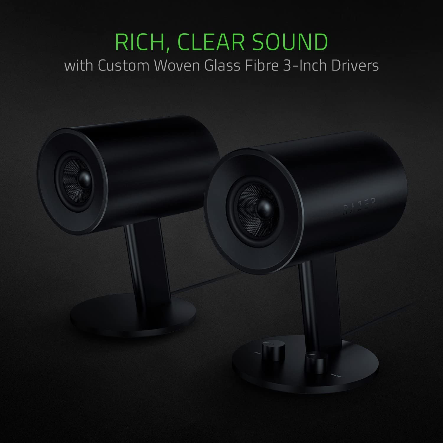 Razer s Nommo gaming speakers are a third off at Amazon - 42