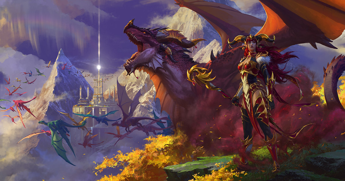 Imagen para Anunciada la fecha de lanzamiento de World of Warcraft: Dragonflight