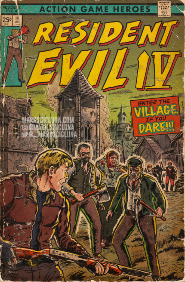 Resident Evil  The Last of Us and God of War given a comic book makeover by Rockstar Games artist - 34
