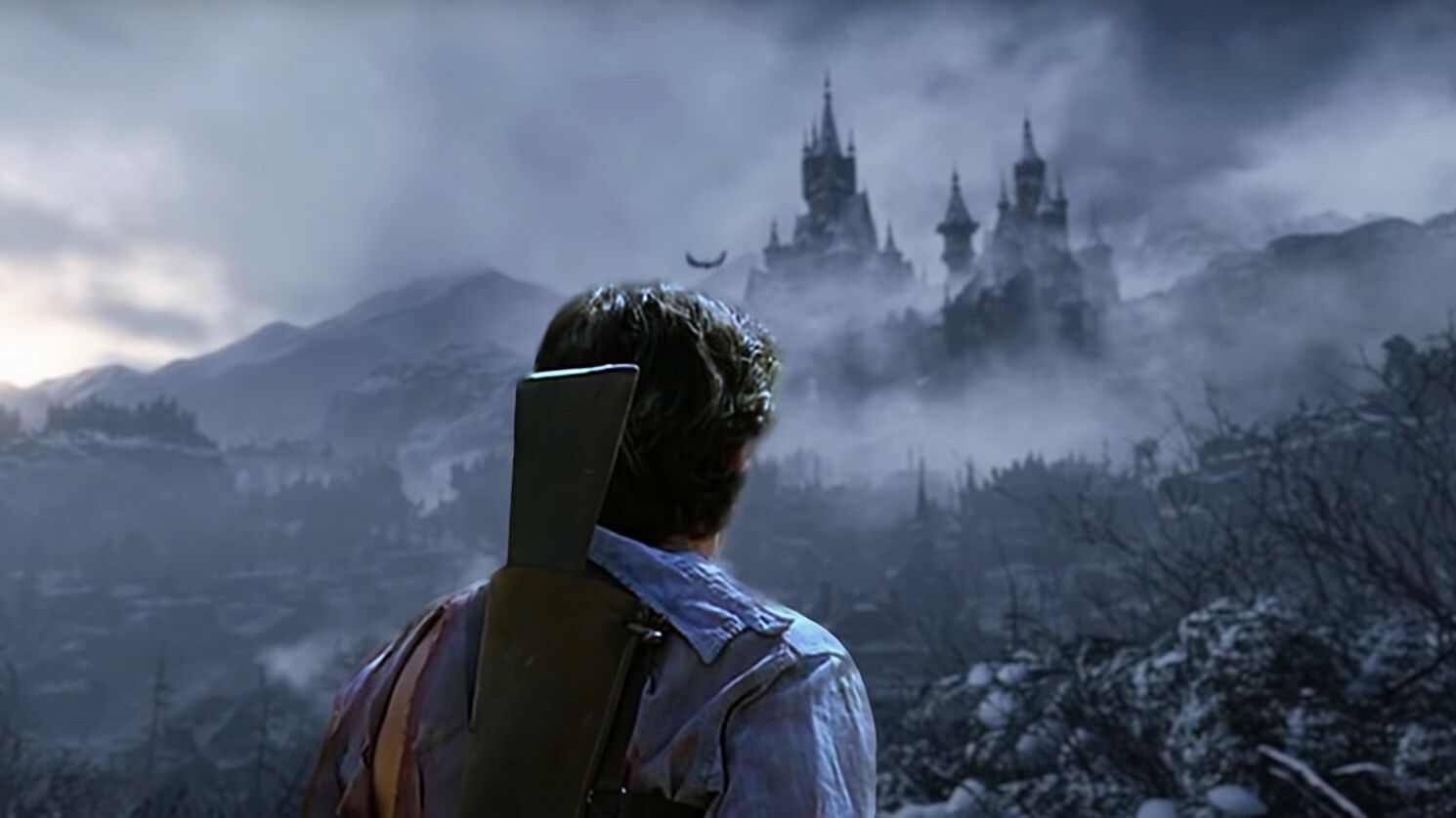 Immagine di Resident Evil Village dà il benvenuto ad Ash di Evil Dead in un esilarante video fan made