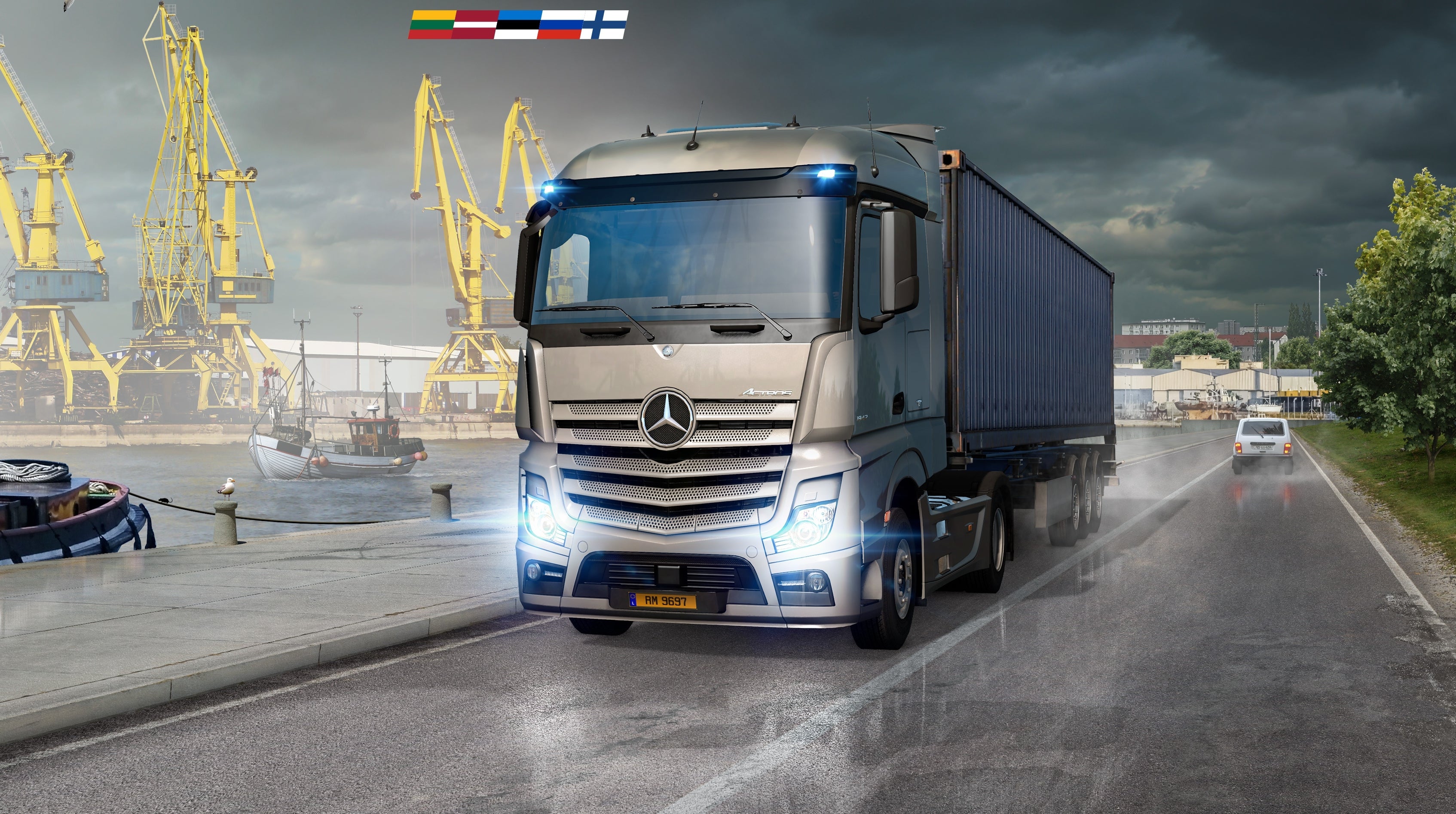 Image for RECENZE datadisku Pobaltí do Euro Truck Simulator 2
