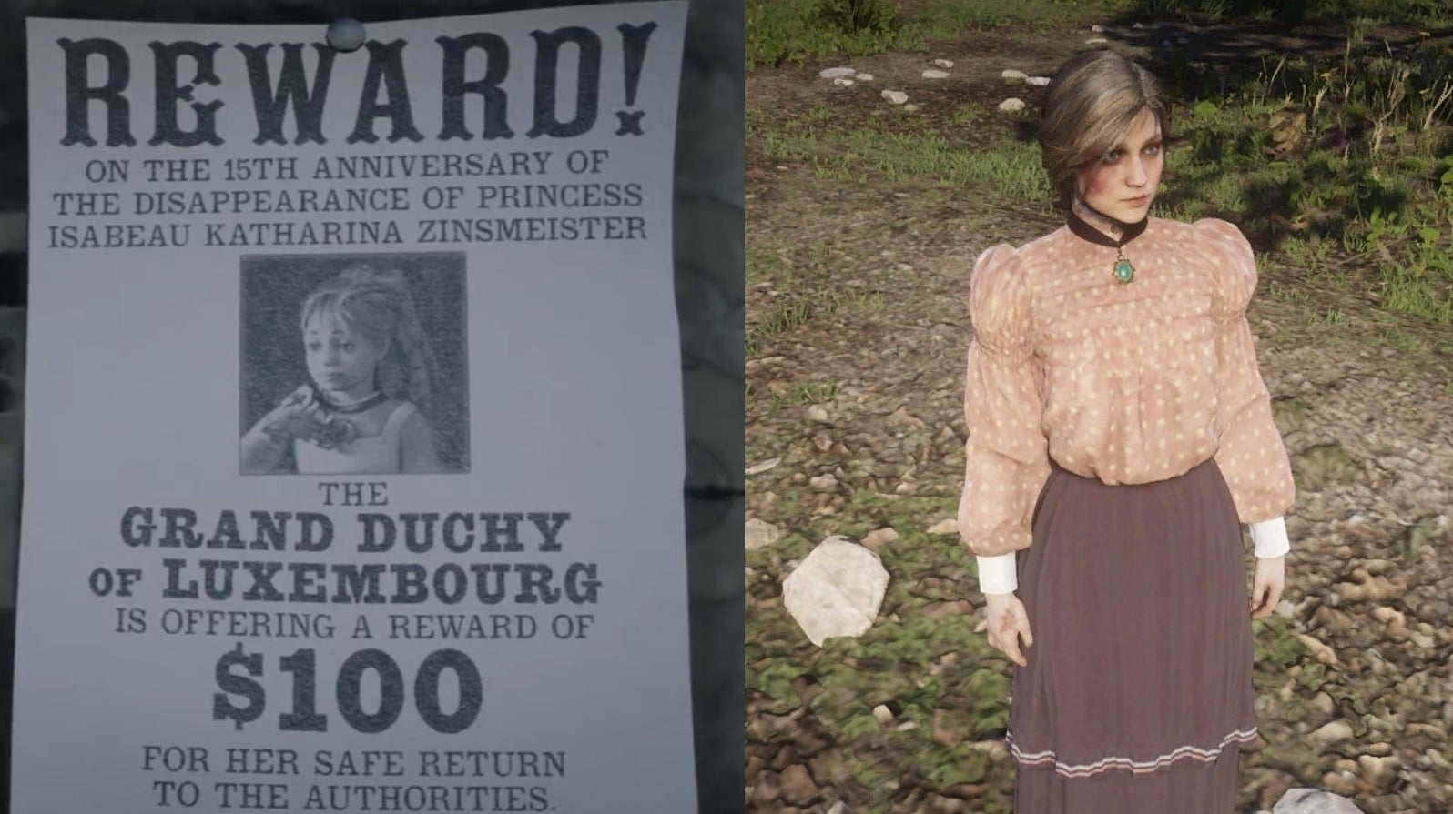 Imagen para Los jugadores de Red Dead Redemption 2 en PC encuentran a la princesa perdida en los archivos del juego