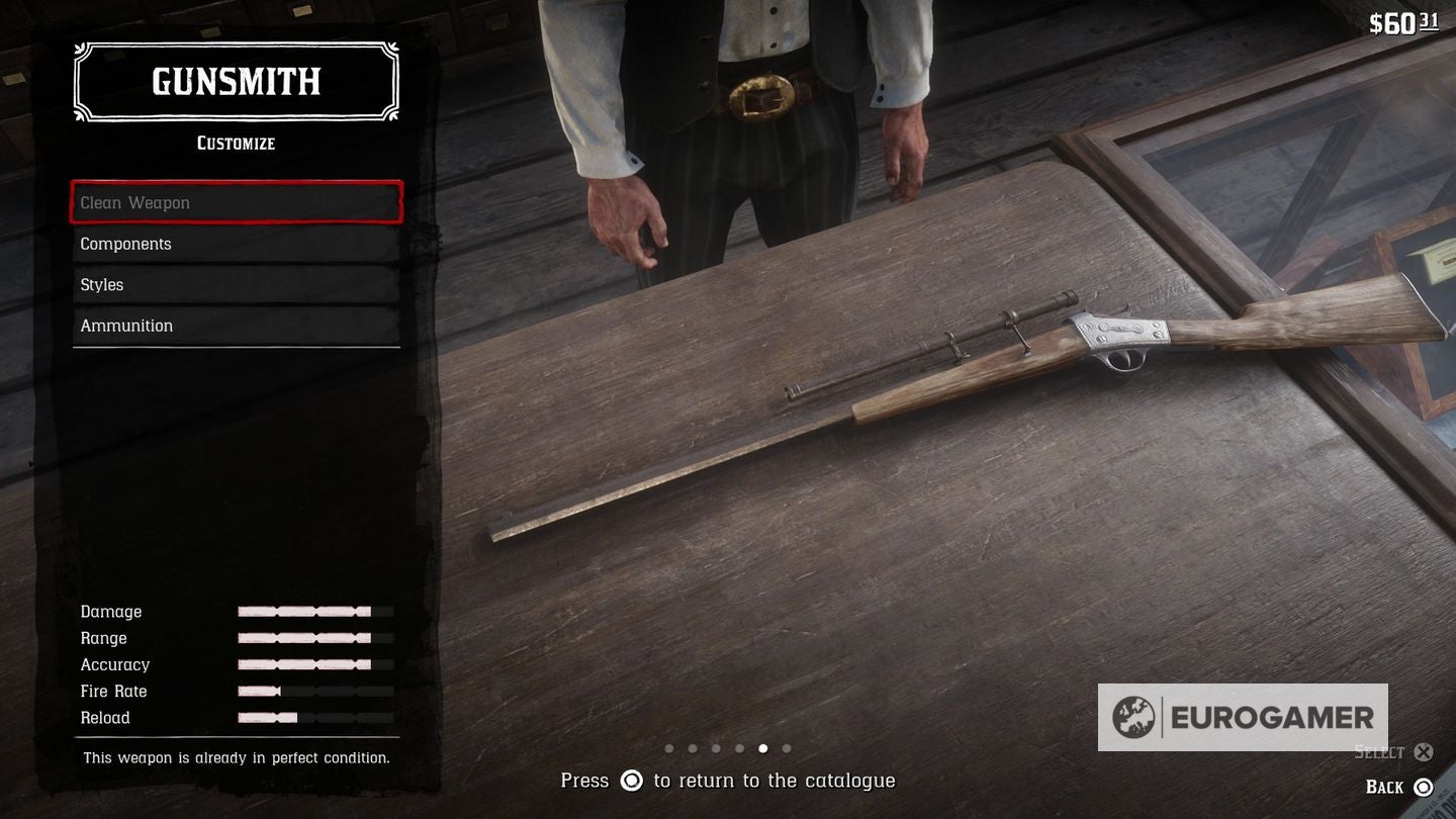 Red Dead Redemption 2 best weapons recommendations, to get mods and ammo | Eurogamer.net