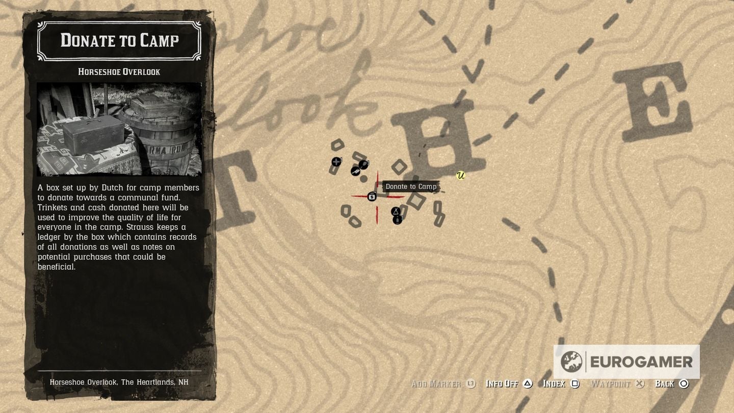Red Dead Redemption 2 camp upgrades list  how to get Leather Working Tools - 24
