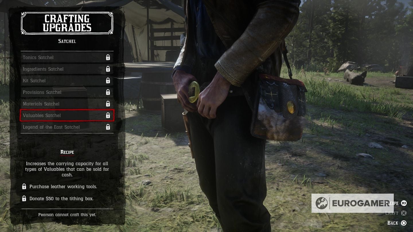 Red Dead Redemption 2 satchel upgrades and how to get the best satchel - 87