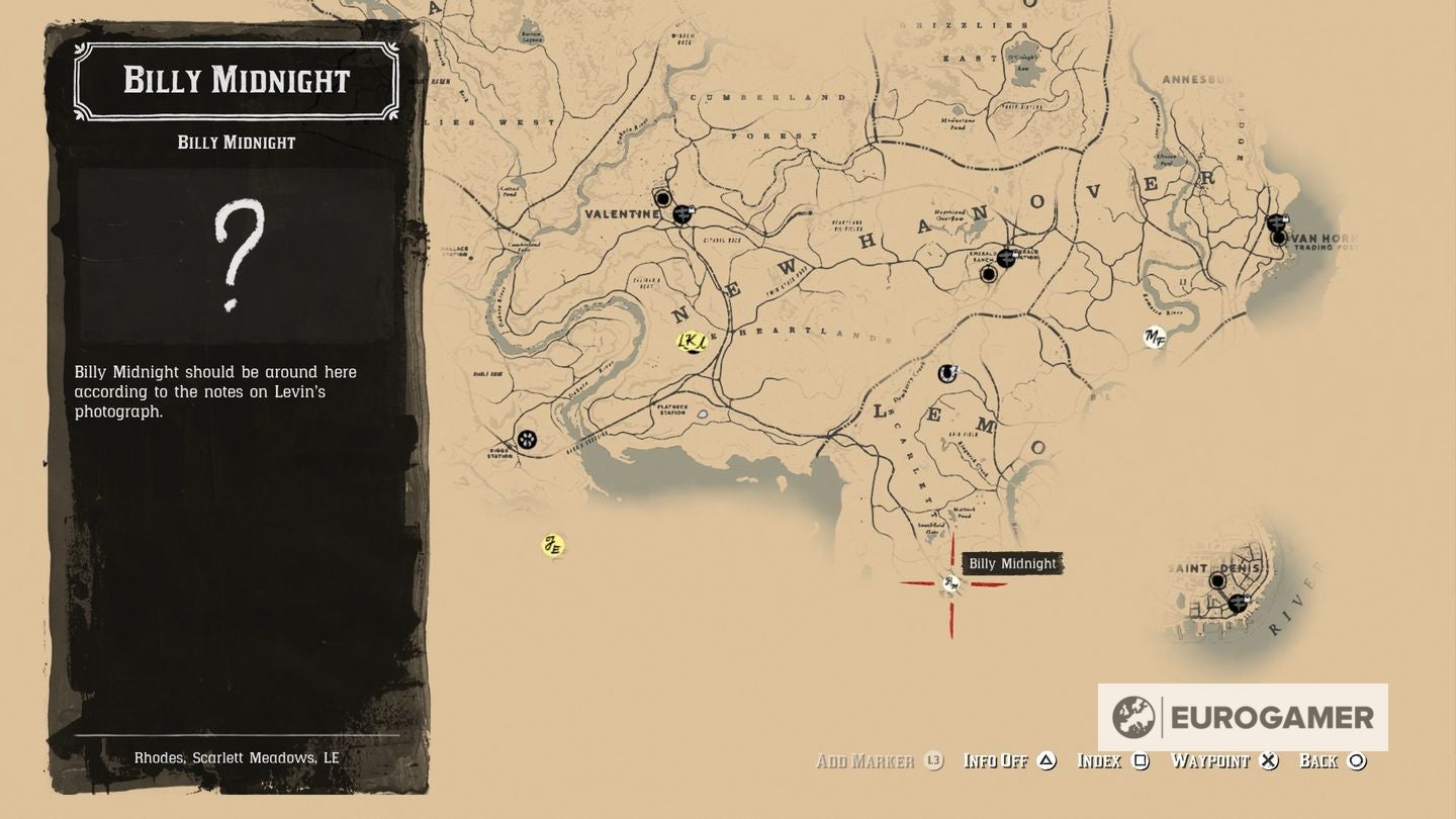 Red Dead Redemption 2 Gunslinger locations and how to duel in the Gunslingers quest - 9