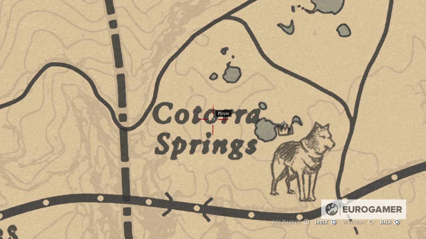 Red Dead Redemption 2 Jack Hall Gang Treasure Map locations - 99