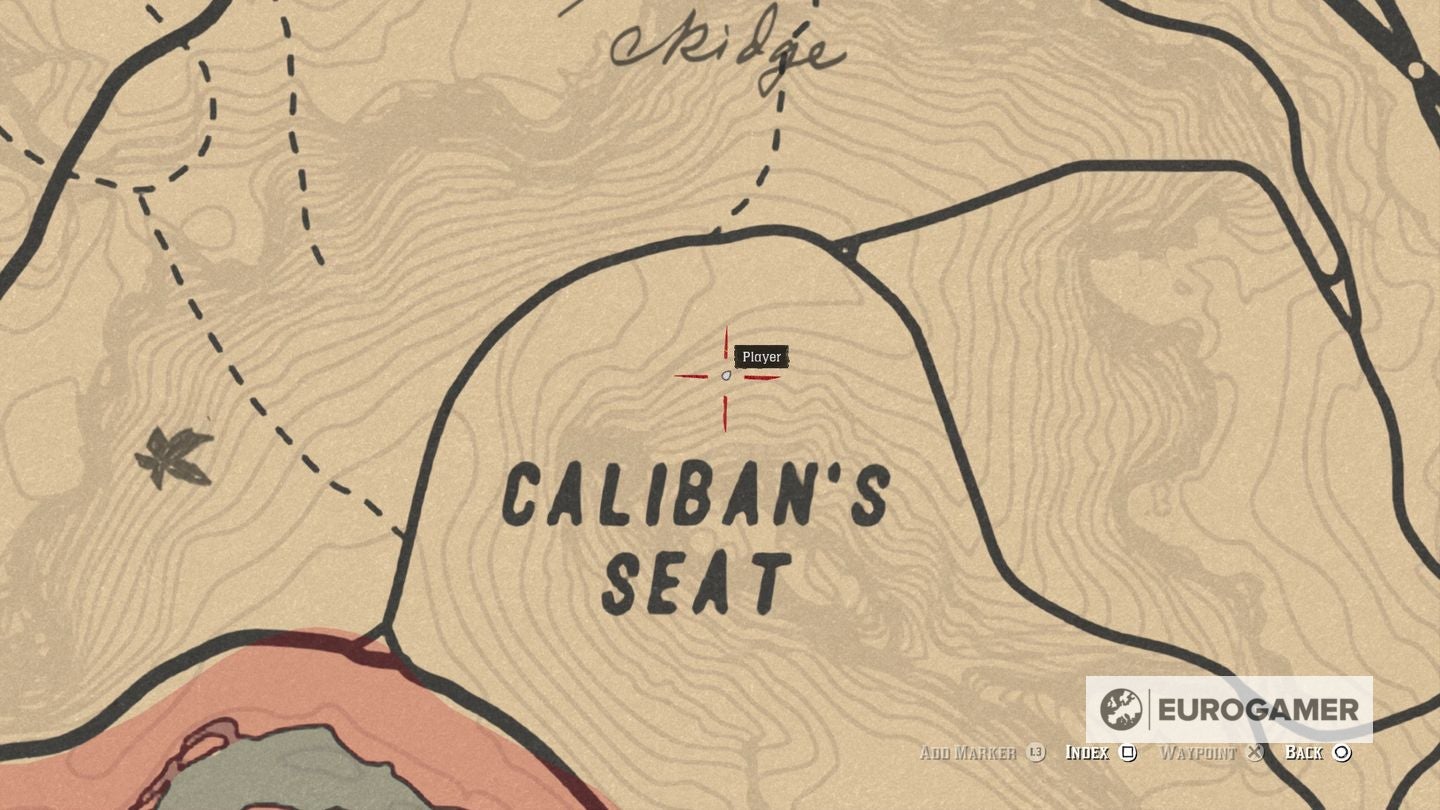 Red Dead Redemption 2 Jack Hall Gang Treasure Map locations - 86