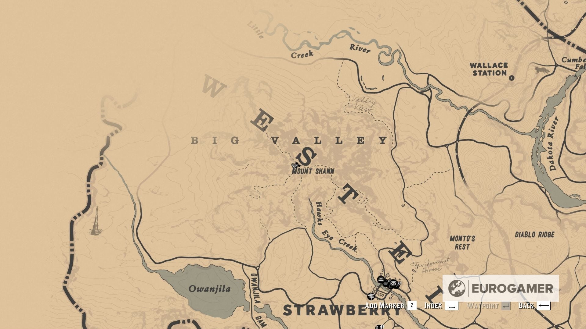 Dead Redemption 2 Landmarks of Riches Map locations | Eurogamer.net