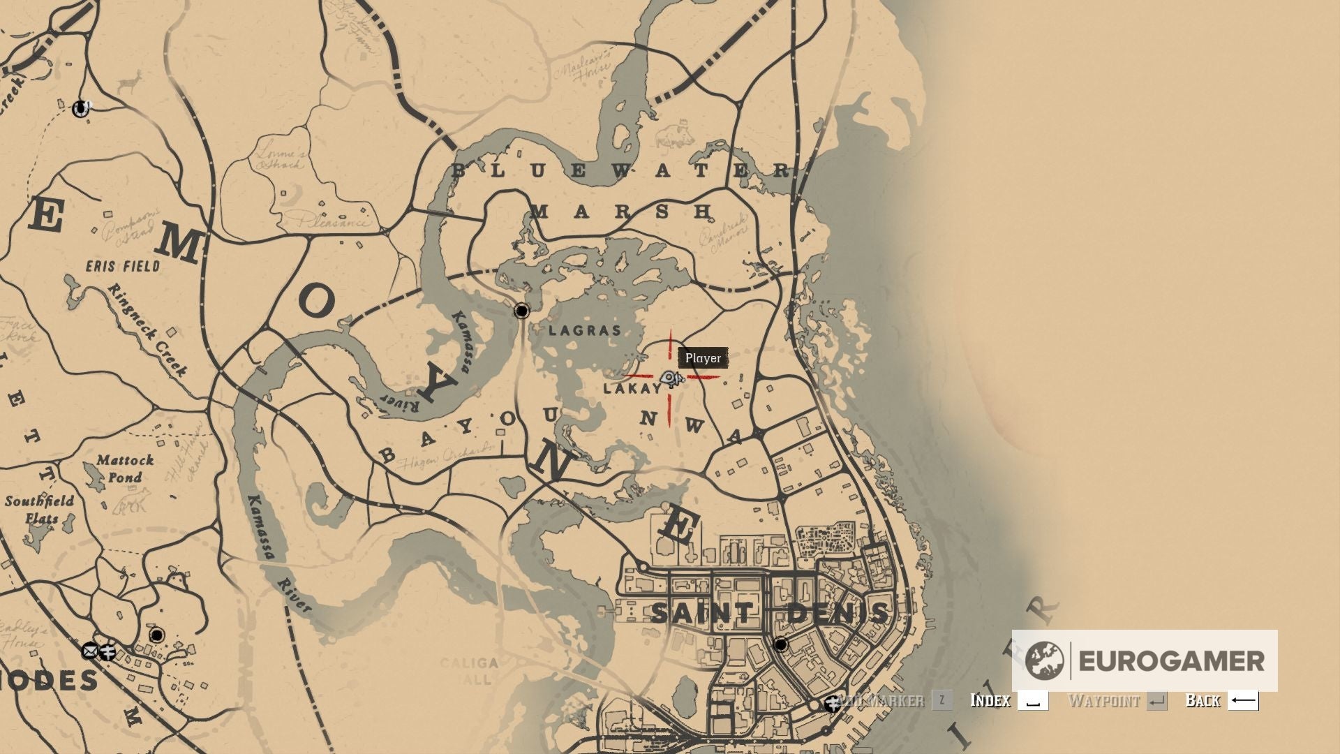 Red Dead Redemption 2 Landmarks of Riches Treasure Map locations - 25