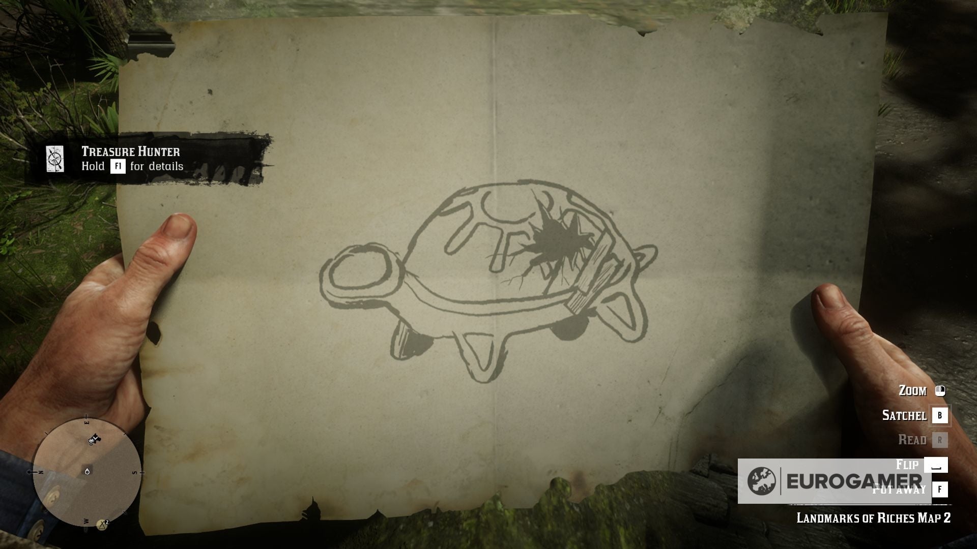 Red Dead Redemption 2 Landmarks of Riches Treasure Map locations - 38