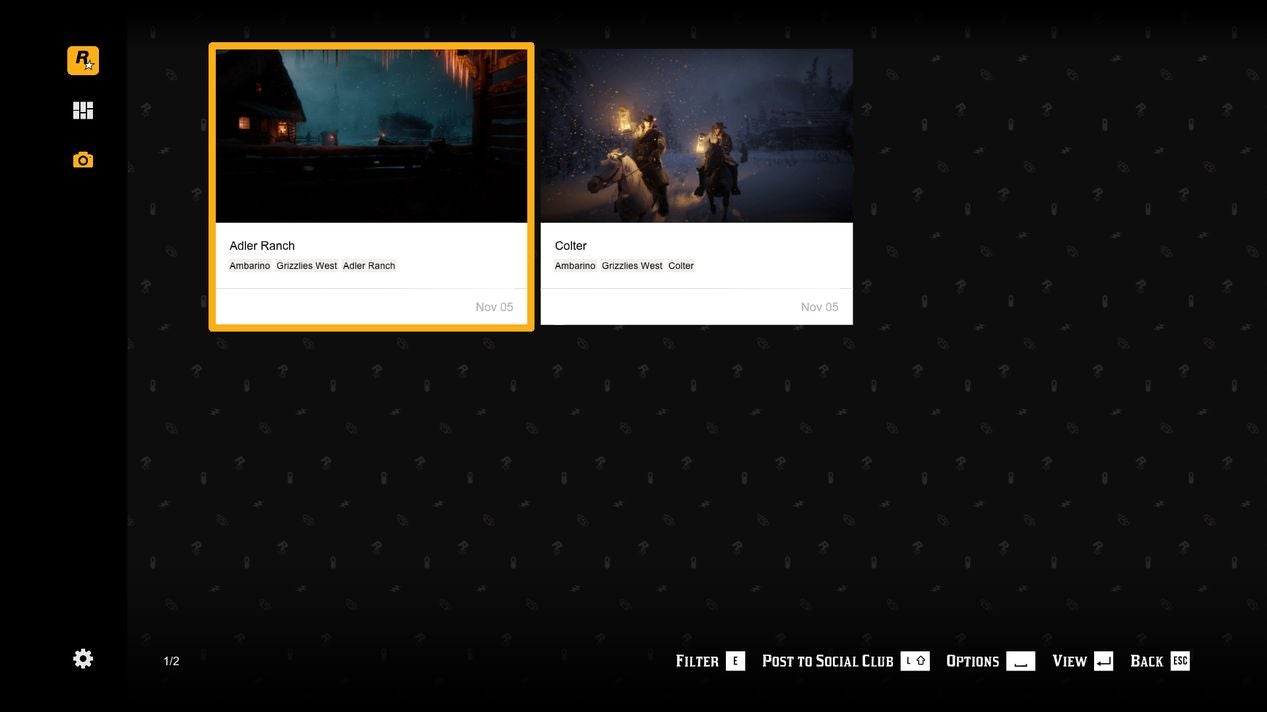 Red Dead Redemption 2 photo mode  How to activate photo mode  photo mode controls and where to find saved photos - 24