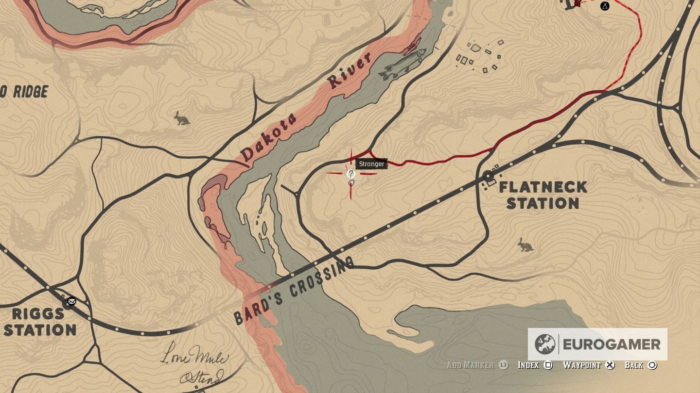 Red Dead Redemption 2 Jack Hall Gang Treasure Map locations - 26