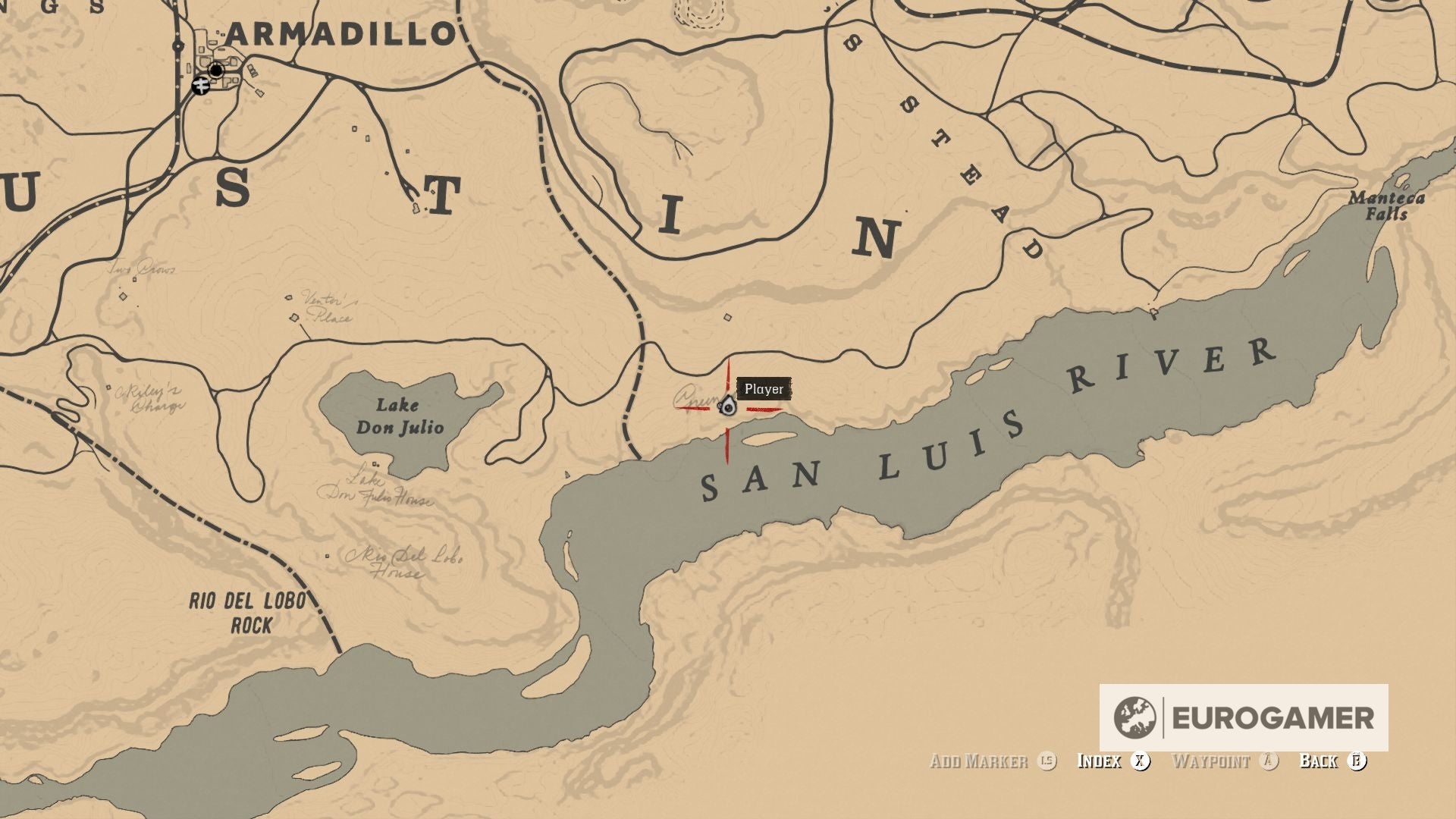 Red Dead Redemption 2 The Elemental Trail Treasure Map locations - 29