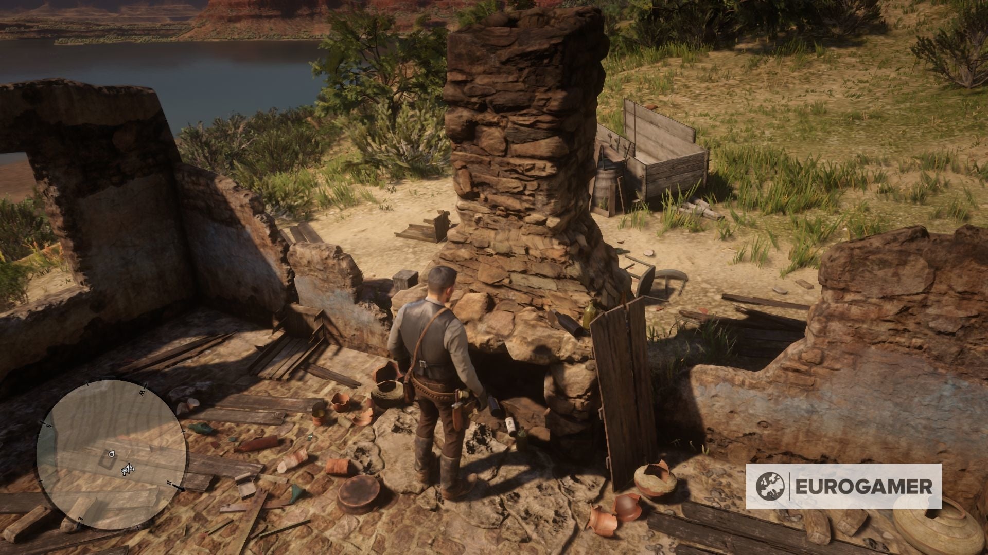 Red Dead Redemption 2 The Elemental Trail Treasure Map locations - 82