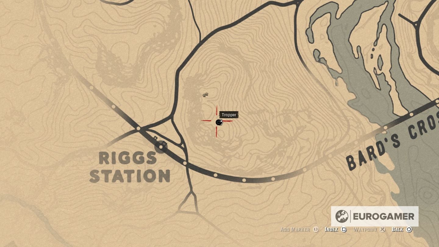 Red Dead Redemption 2 Trapper locations   where to find the Trapper and what he does - 67