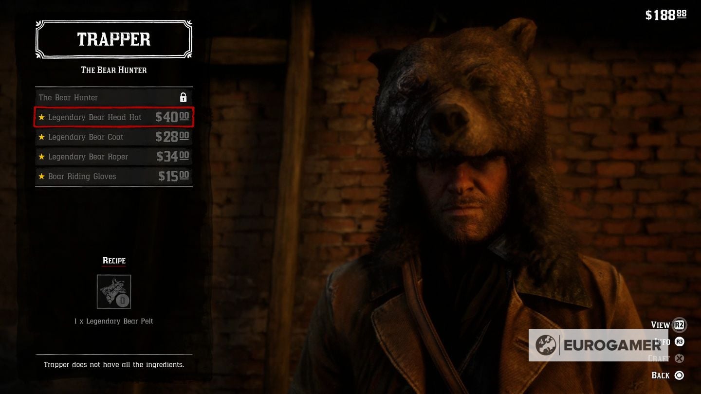 Red Dead Redemption 2 Trapper locations   where to find the Trapper and what he does - 4