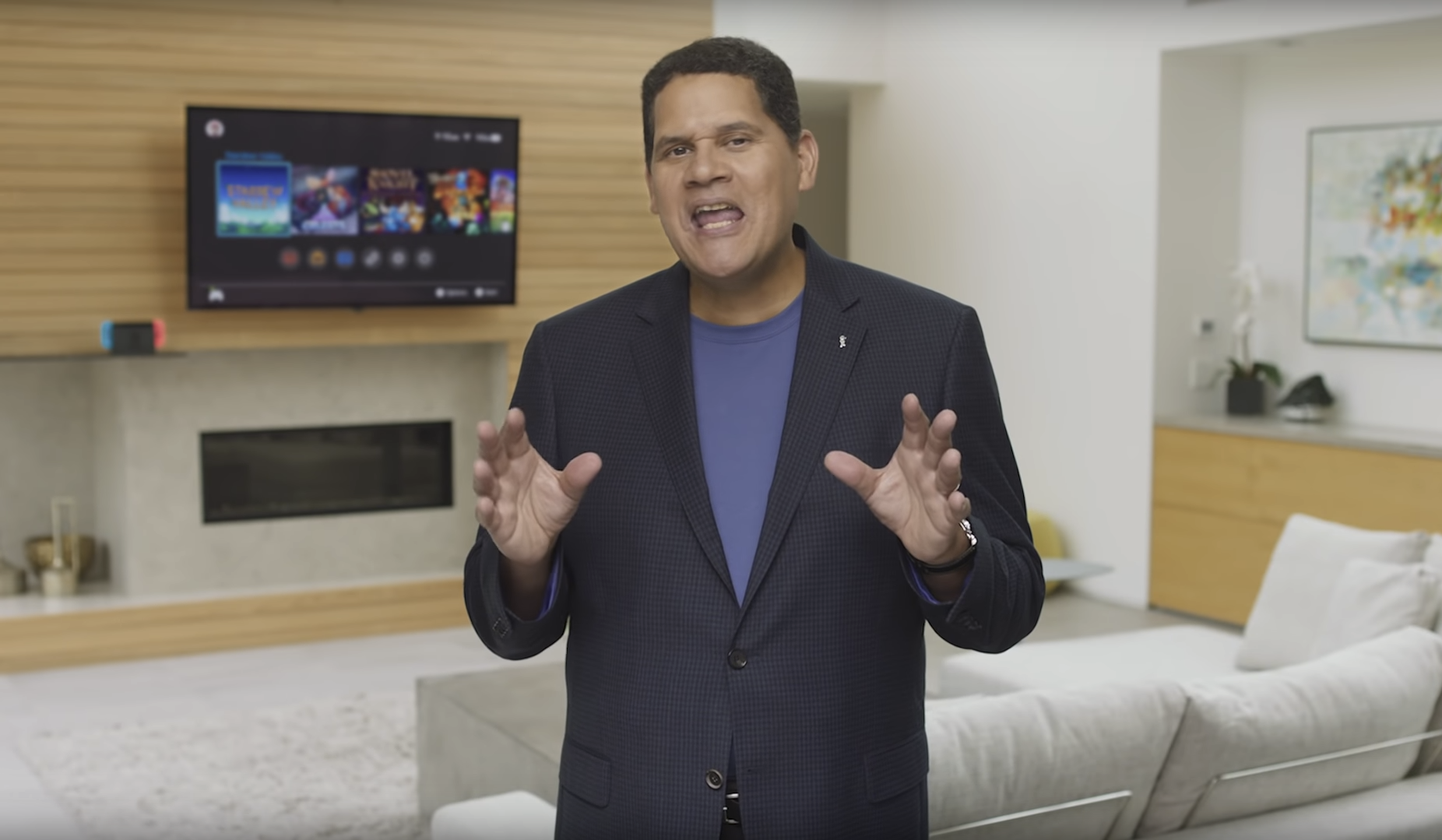 Afbeeldingen van Reggie Fils-Aimé: "Nintendo werkte aan platformoverschrijdende toegankelijkheidscontroller"