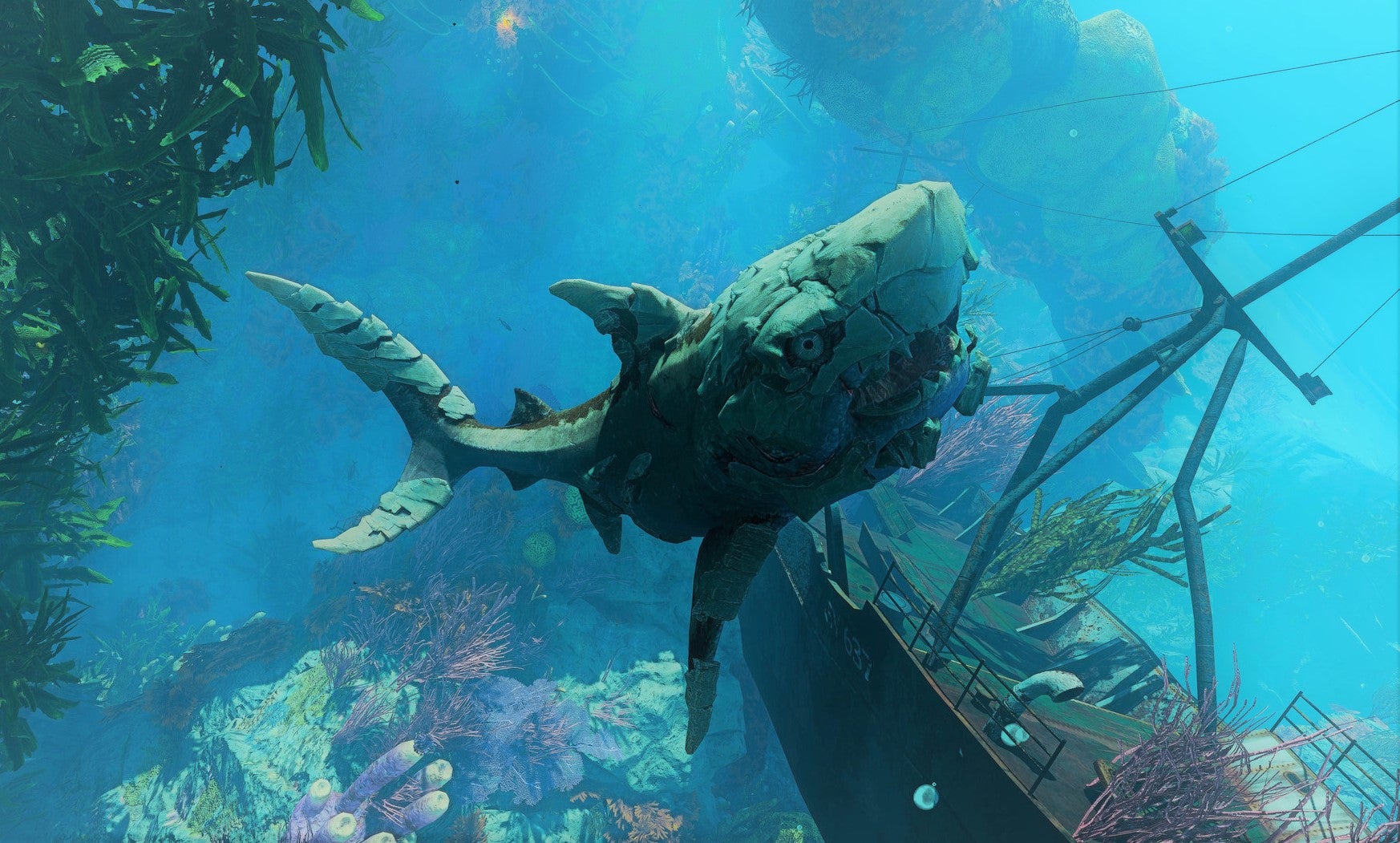 Obrazki dla Ewoluujący rekin-ludojad w zwiastunie Maneater przypomina o premierze gry