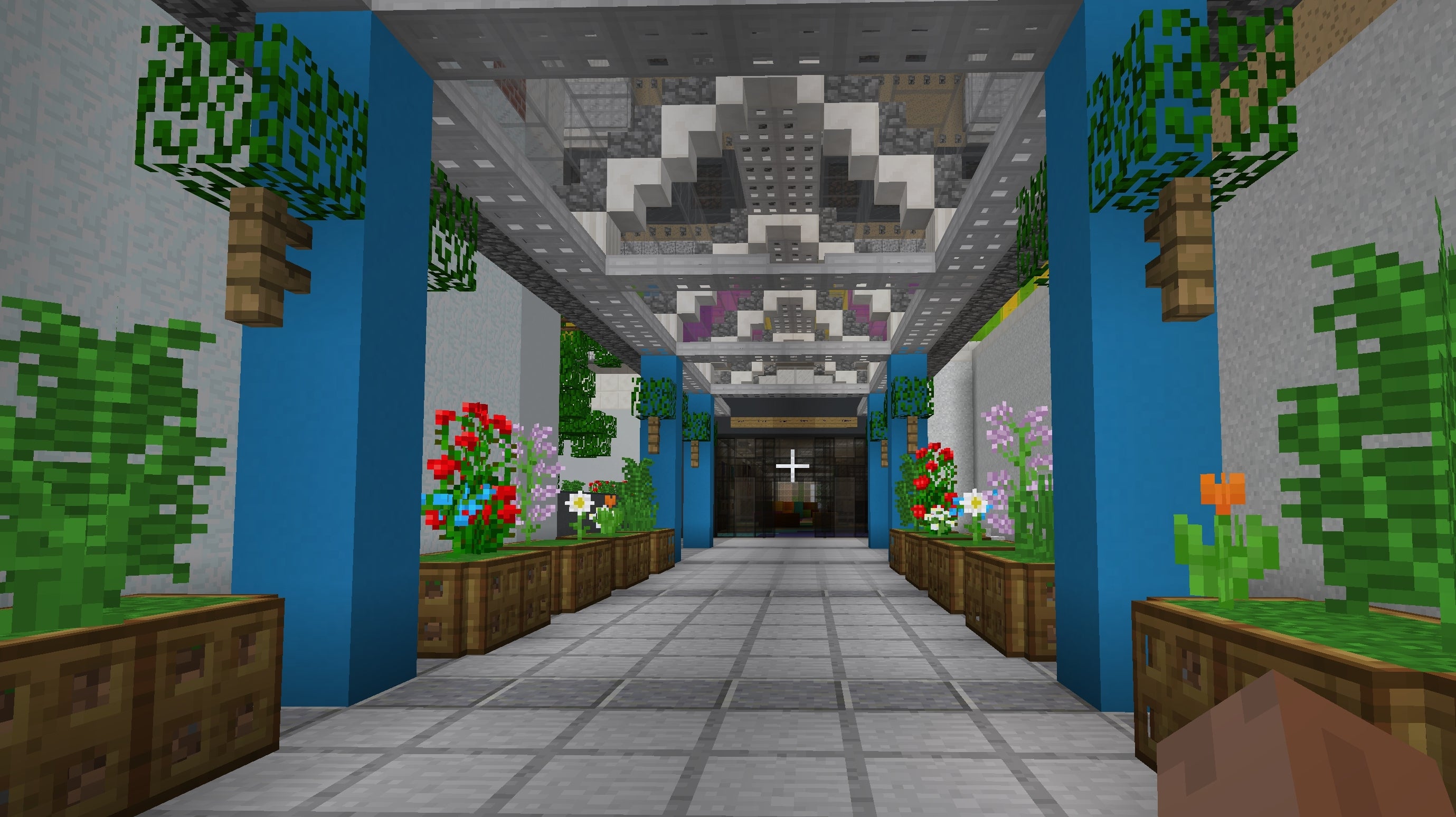 Image for Remaking a children's hospital in Minecraft