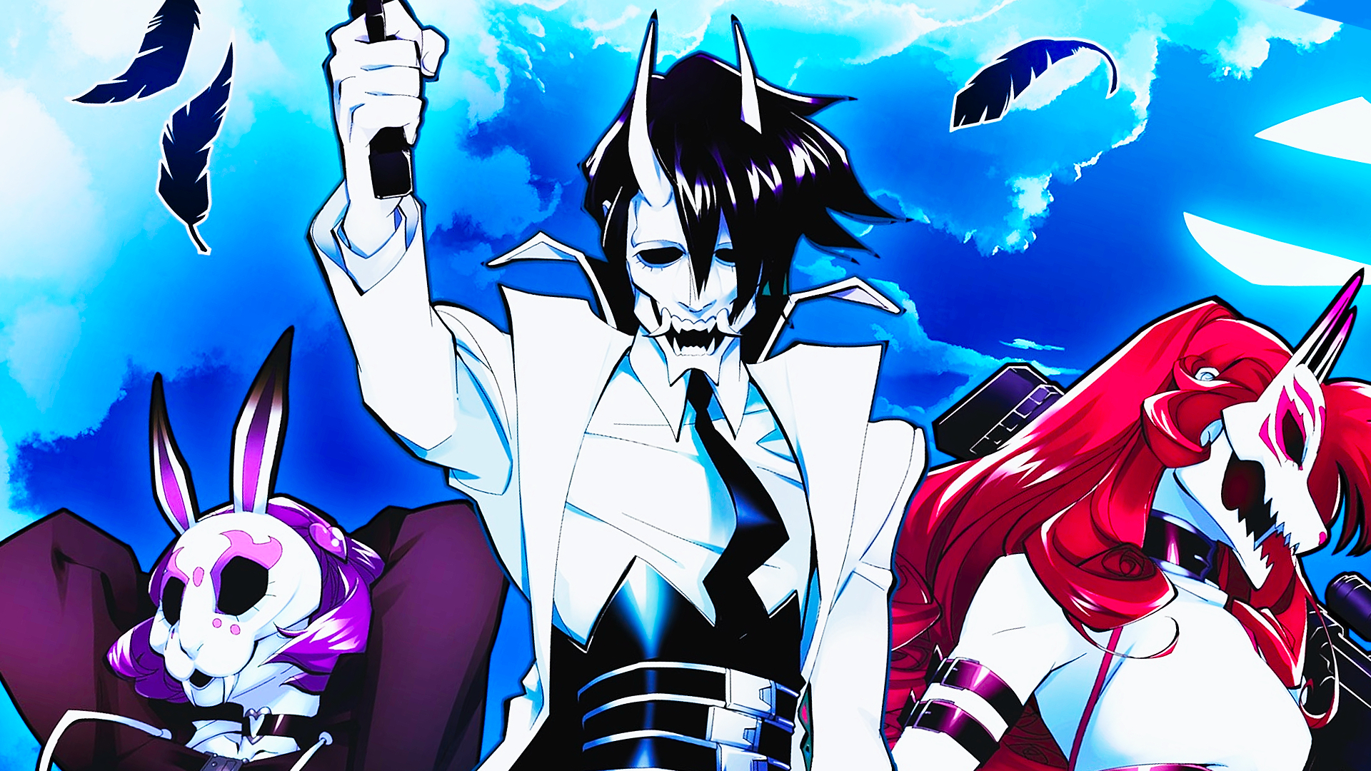 Imagen para Neon White quiere que leas los escenarios como un speedrunner