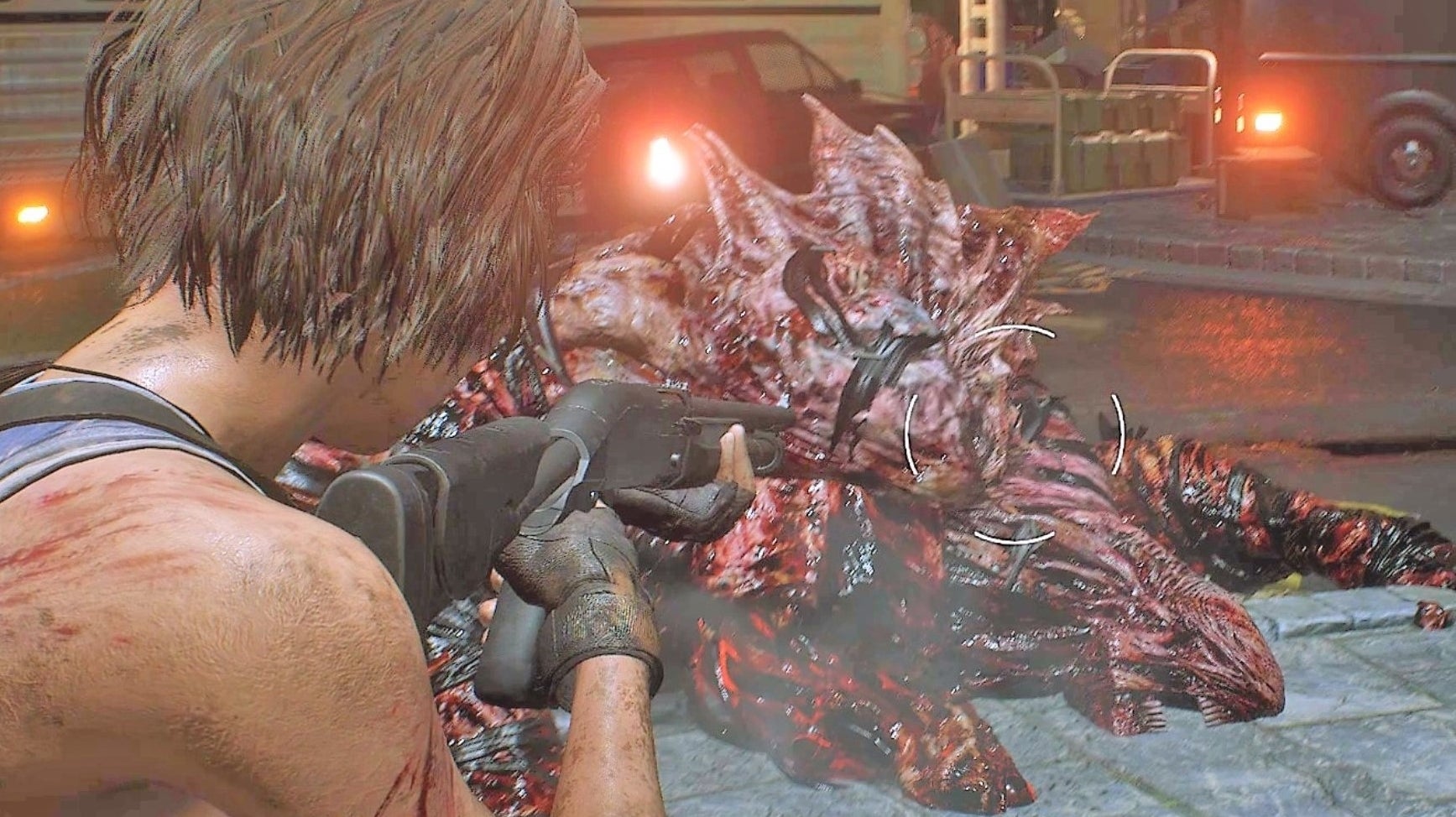 Obrazki dla Resident Evil 3 - tunele metra, walka z Nemesisem na placu, wieża zegarowa