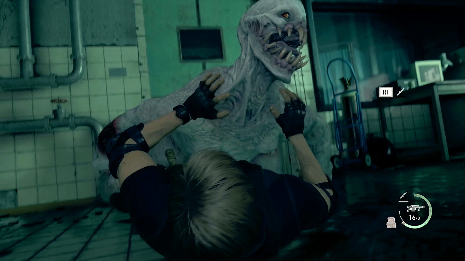 Obrazki dla Resident Evil 4 - regenerator: jak pokonać, gdzie jest luneta termowizyjna