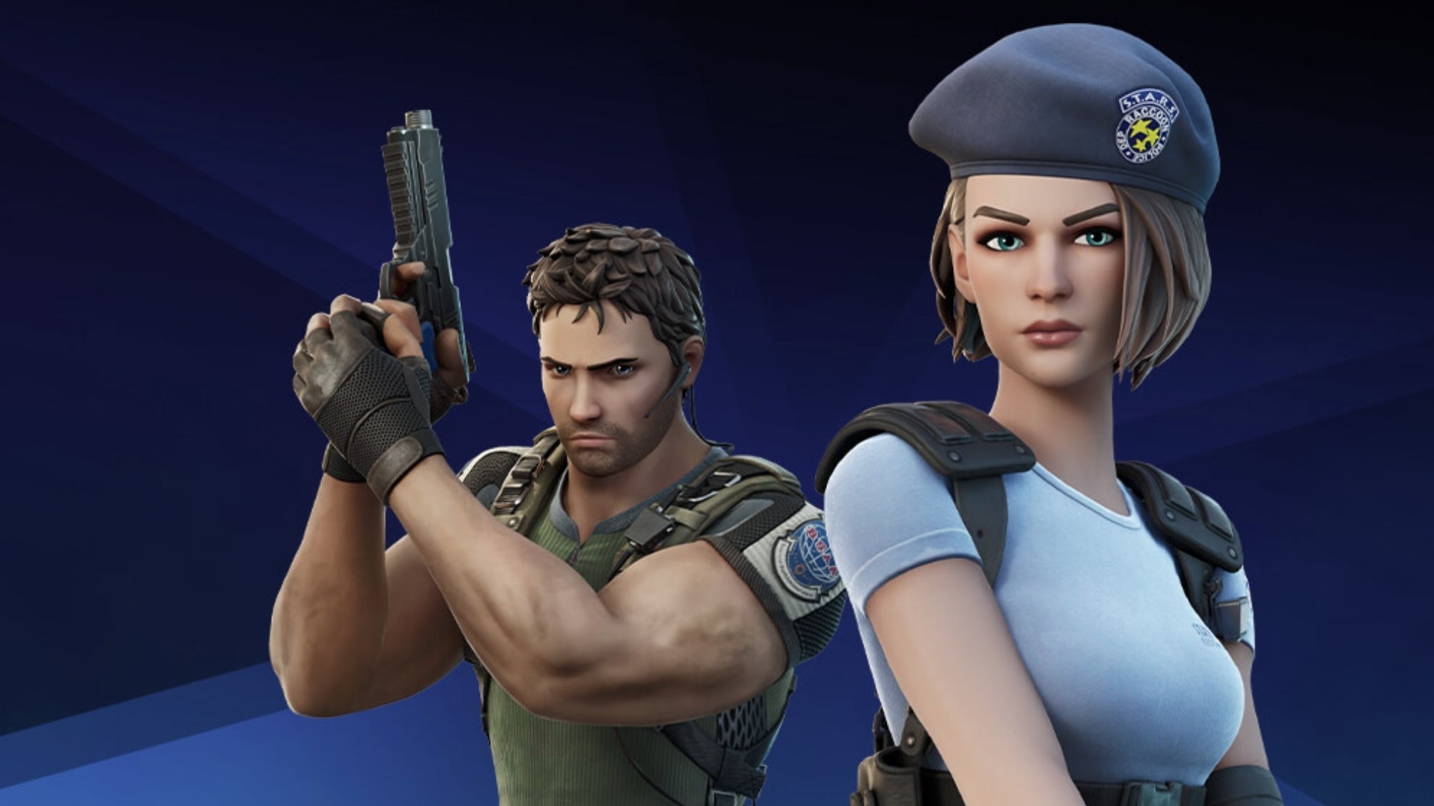 Resident Evil's Jill Valentine and Chris Redfield are on their way to