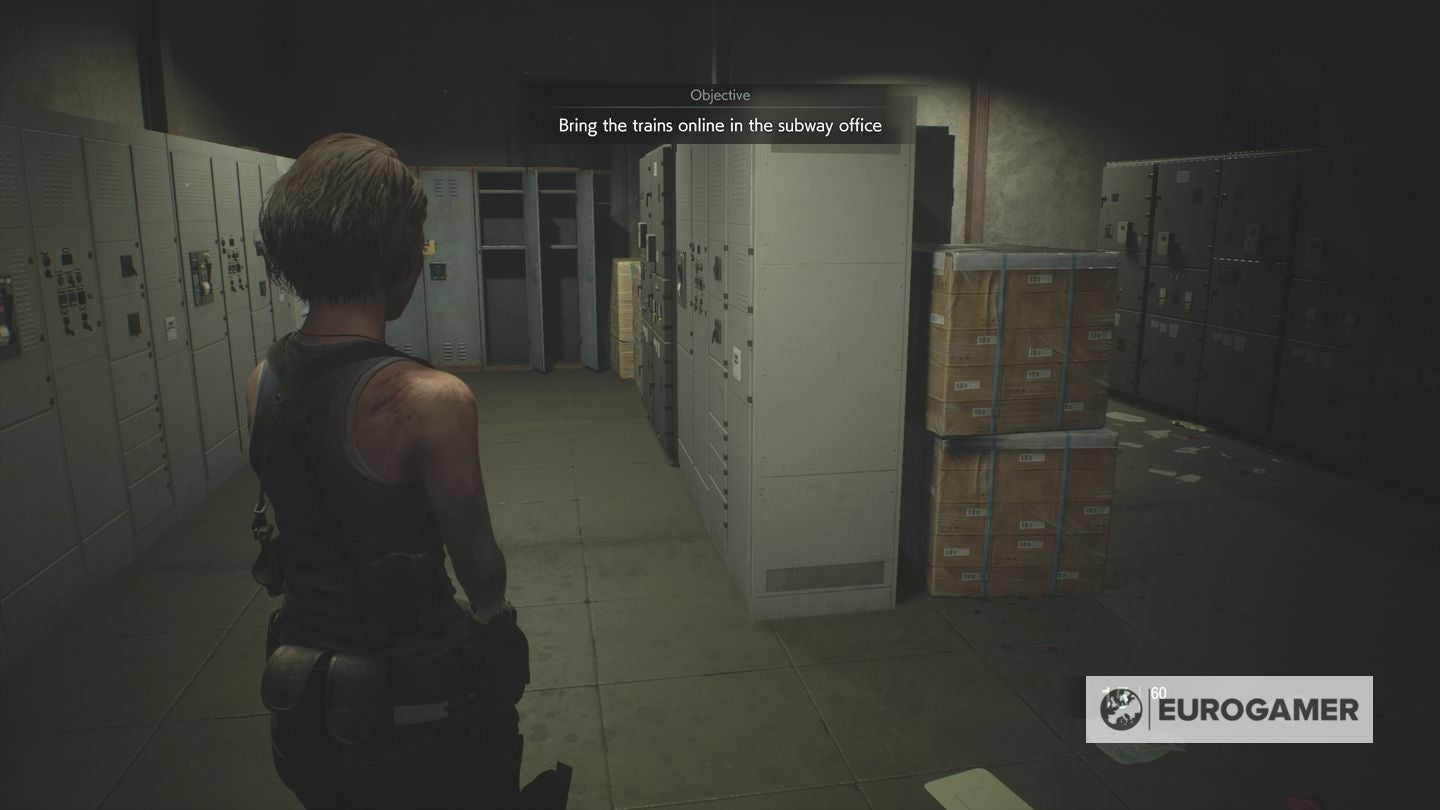 Resident Evil 3 train puzzle solution: How to bring the trains online in  the Subway Offices Control Room | Eurogamer.net