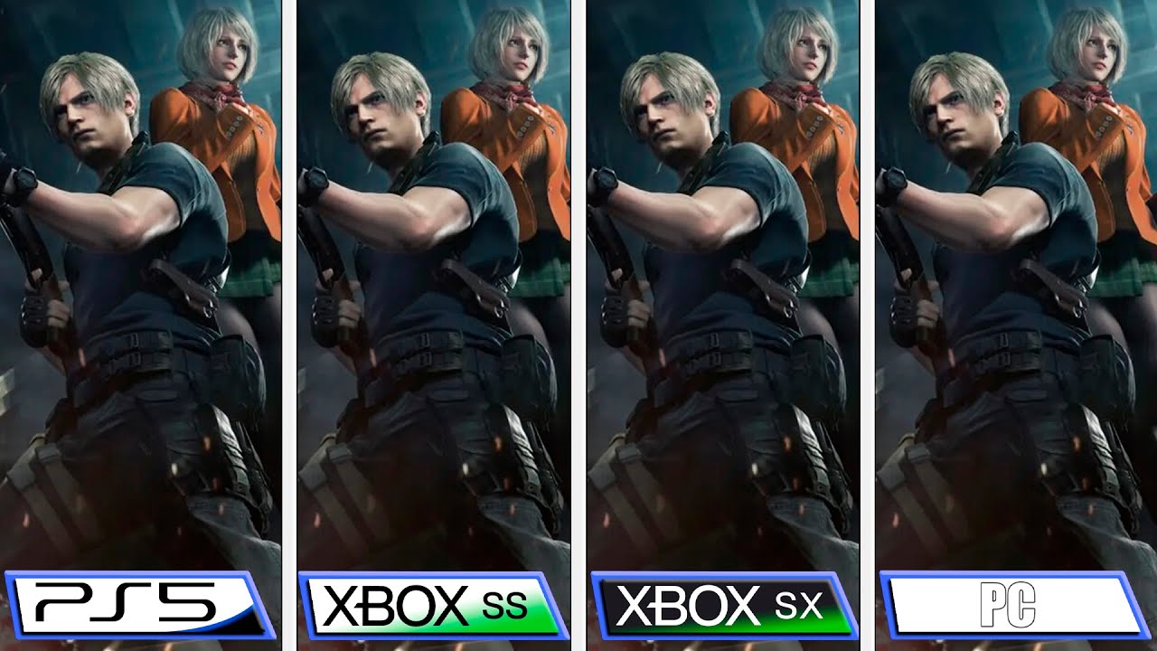 Imagem para Resident Evil 4 remake PS5 com desempenho superior à Xbox Series X