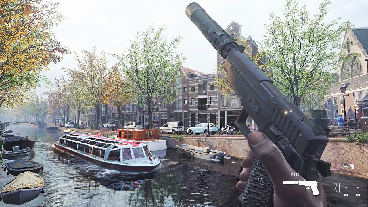 Image for Amsterdam je v misi Modern Warfare 2 jako živý