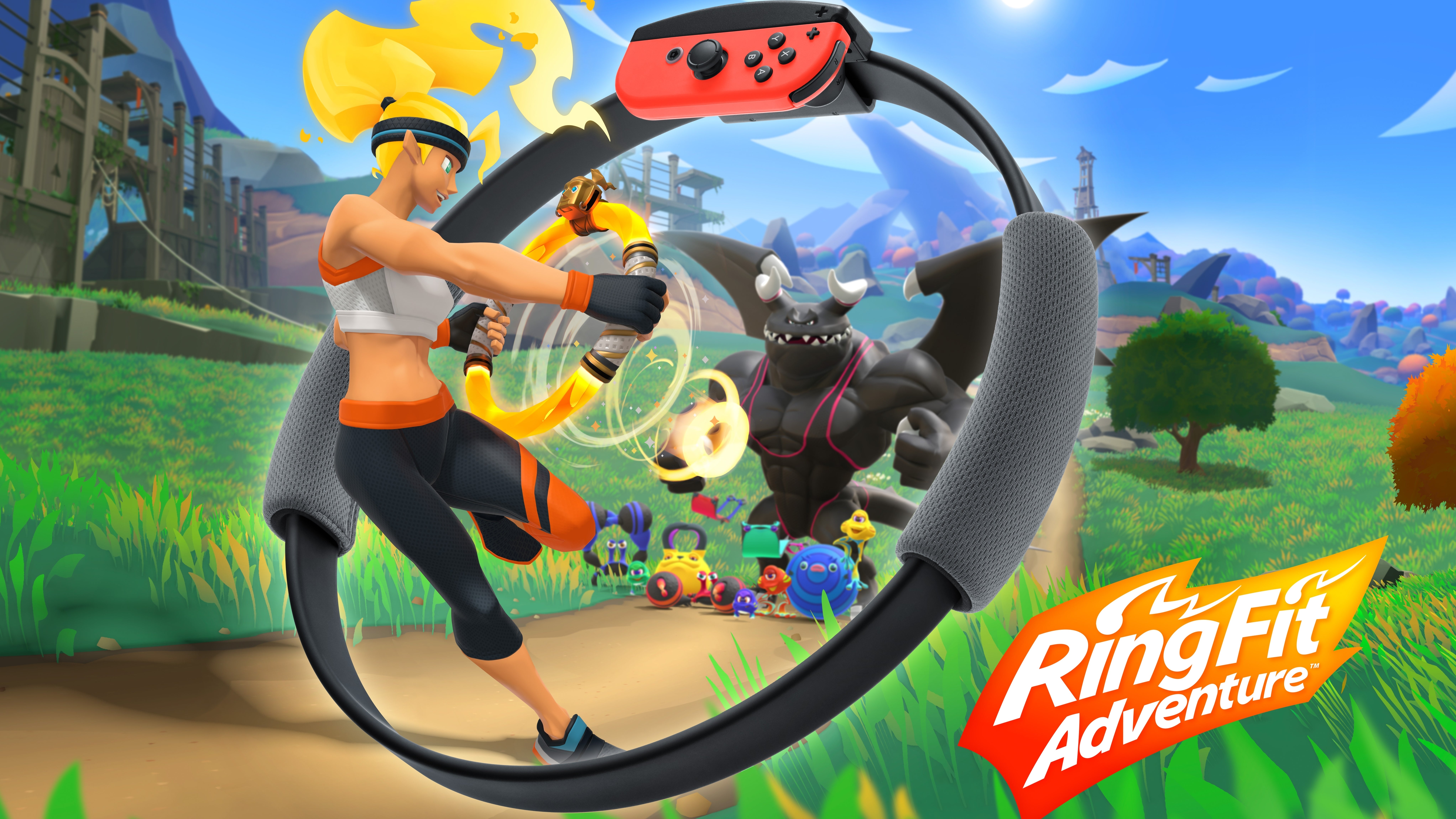 Image for Ring Fit Adventure review - pure Nintendo magic