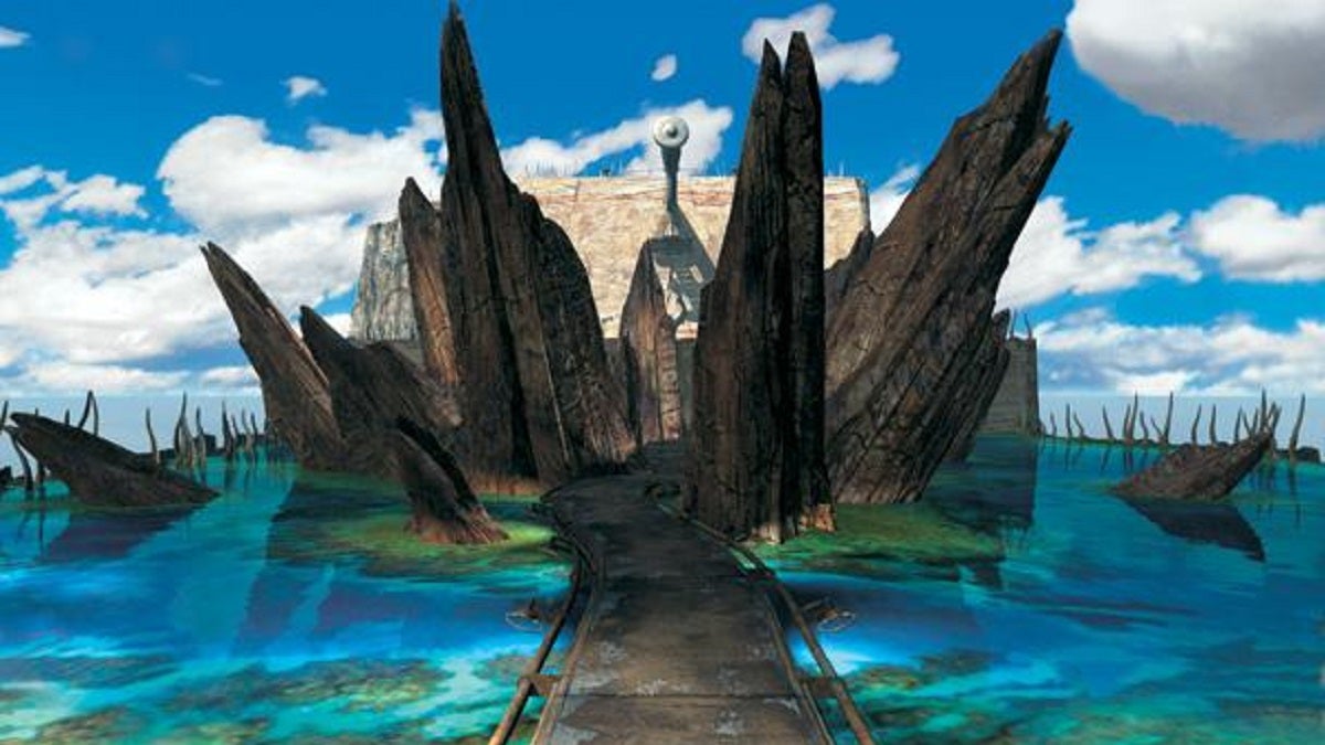 Screen z gry Riven z 1997 roku