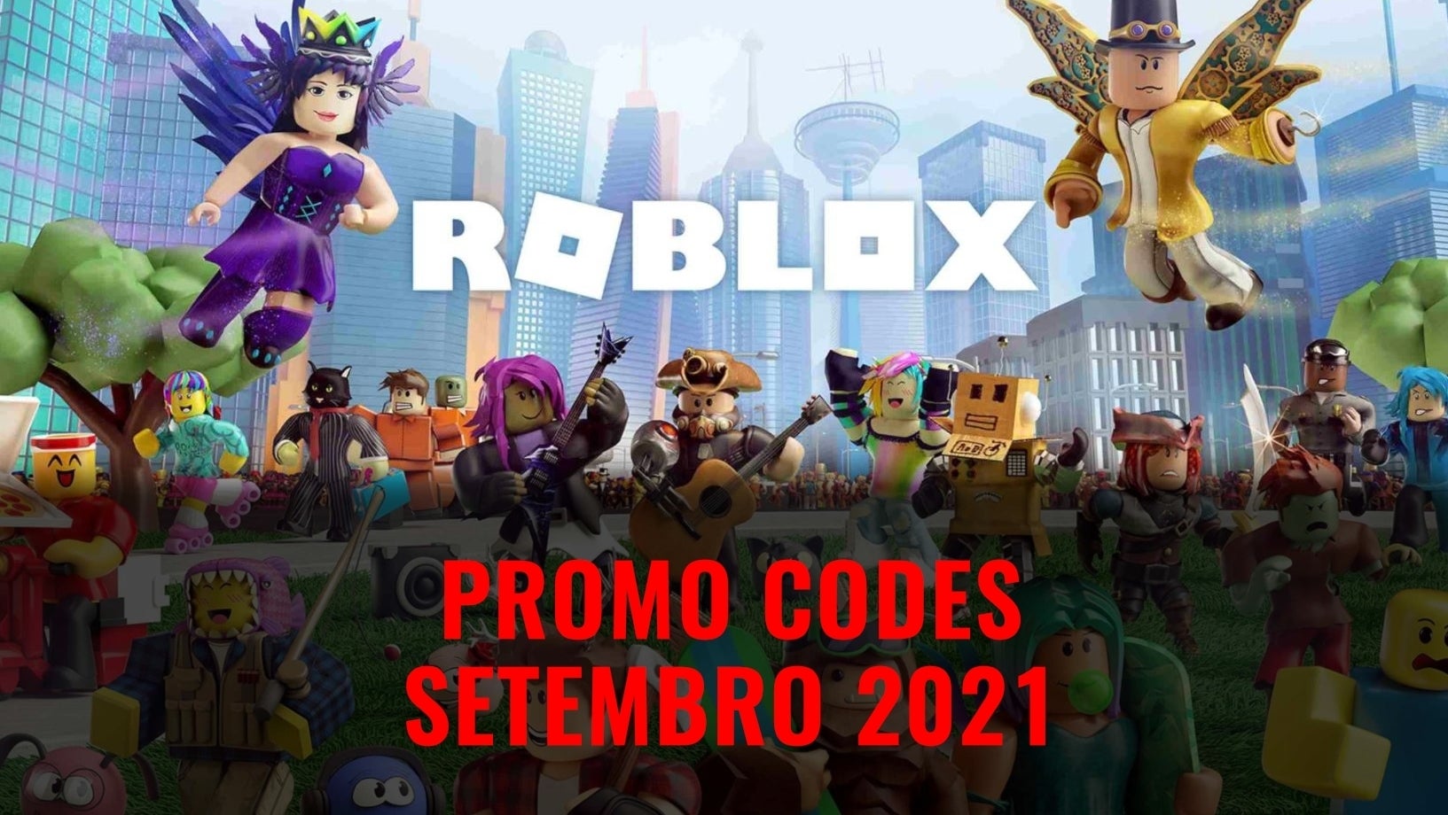 Imagem para Roblox - Códigos Promocionais Setembro 2021