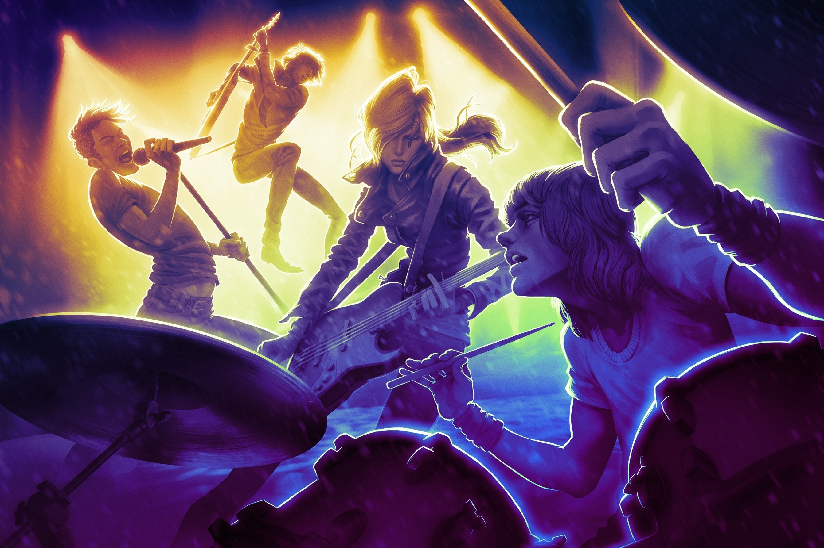 Image for Rock Band returns on "one of the leanest budgets we've ever had"
