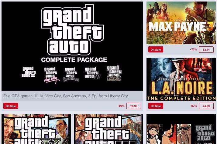 Image for Rockstar Games up to 80 per cent off in Humble Sale