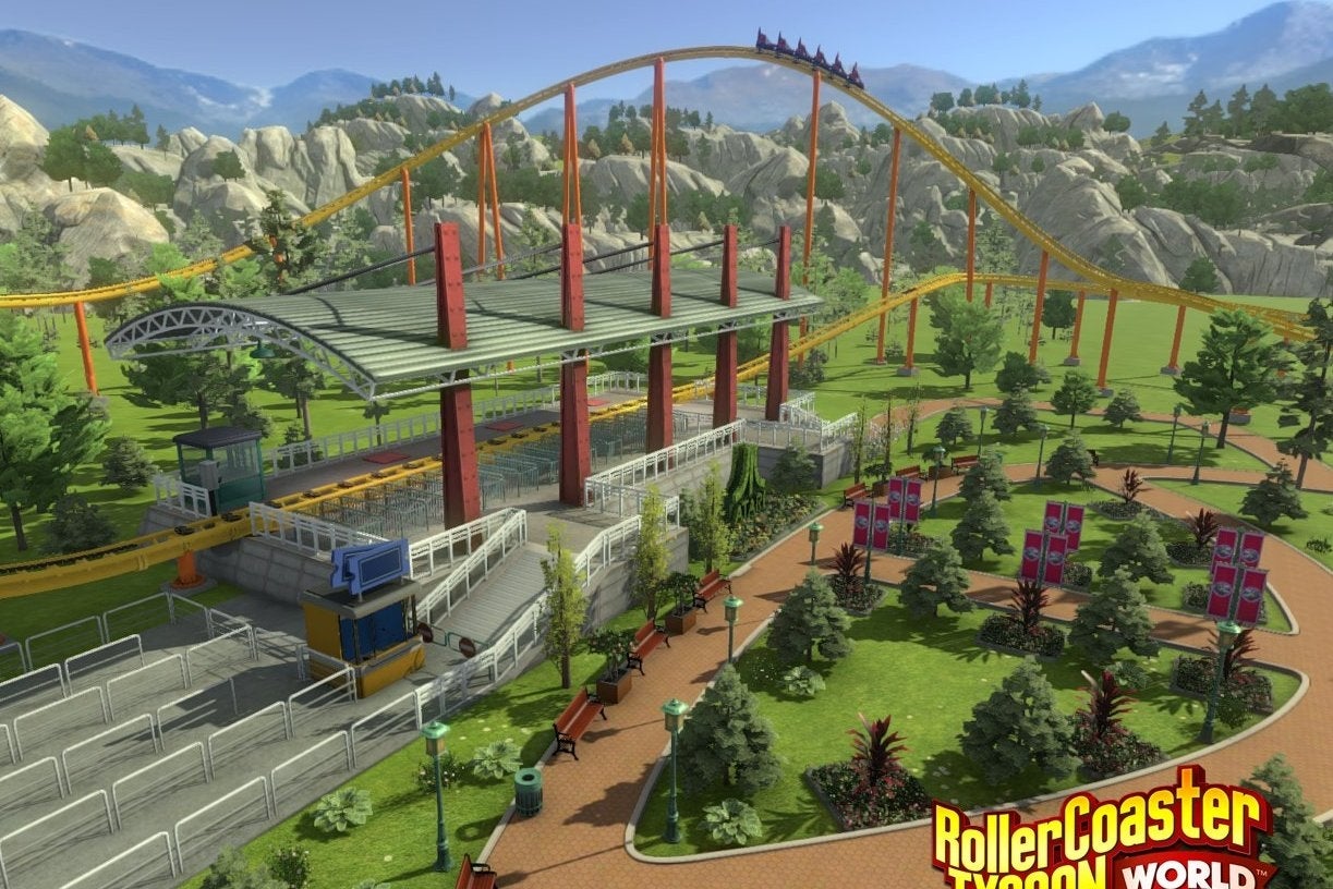 Image for Rollercoaster Tycoon World on track for December