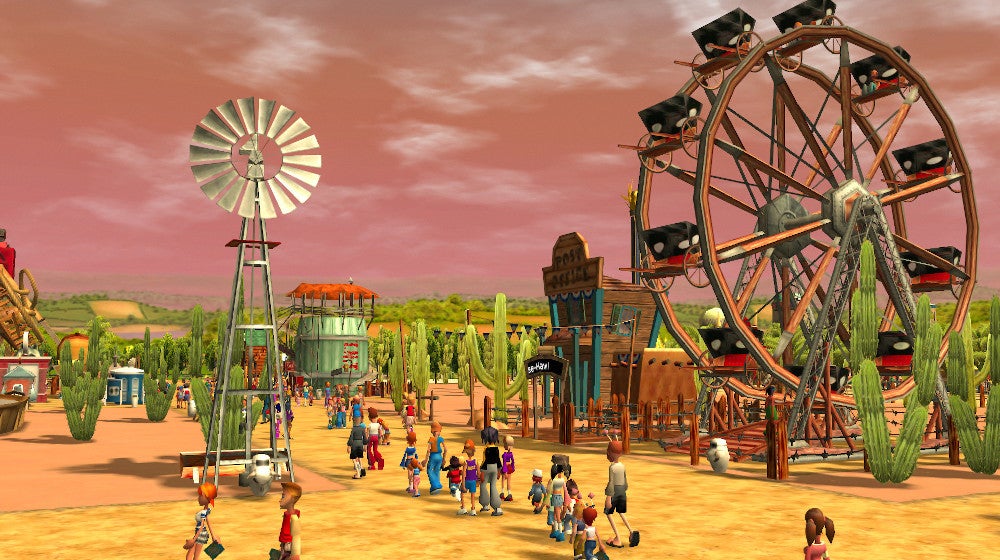 Obrazki dla RollerCoaster Tycoon 3 z dodatkami za darmo w Epic Games Store