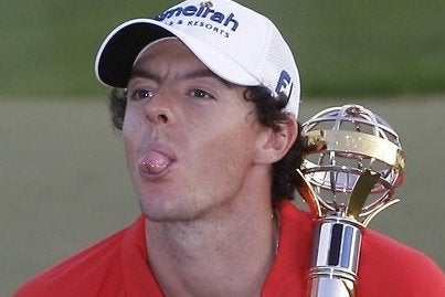 Image for Rory McIlroy PGA Tour takes UK chart top spot