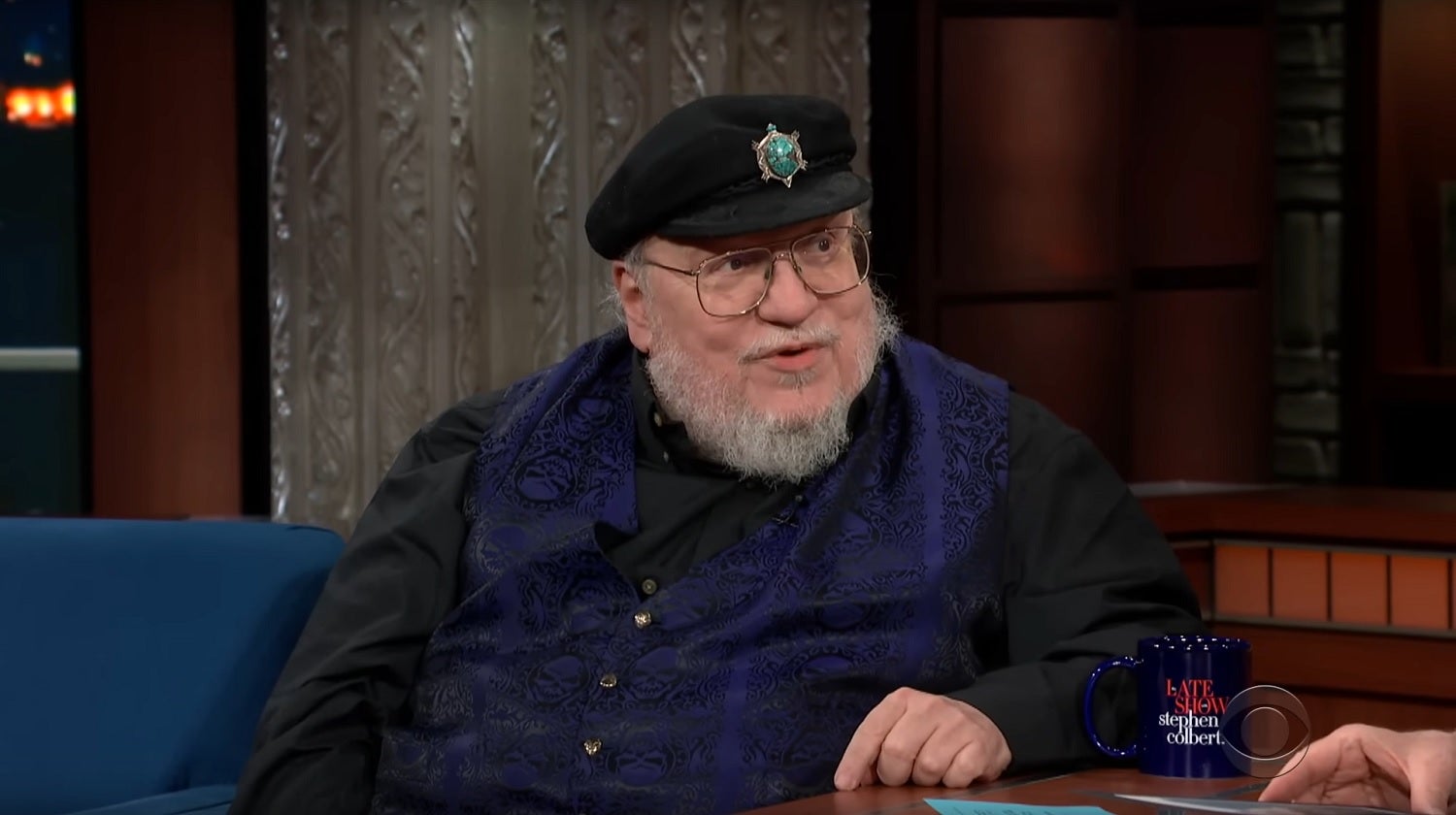 George R. R. Martin w programie „The Late Show with Stephen Colbert”
