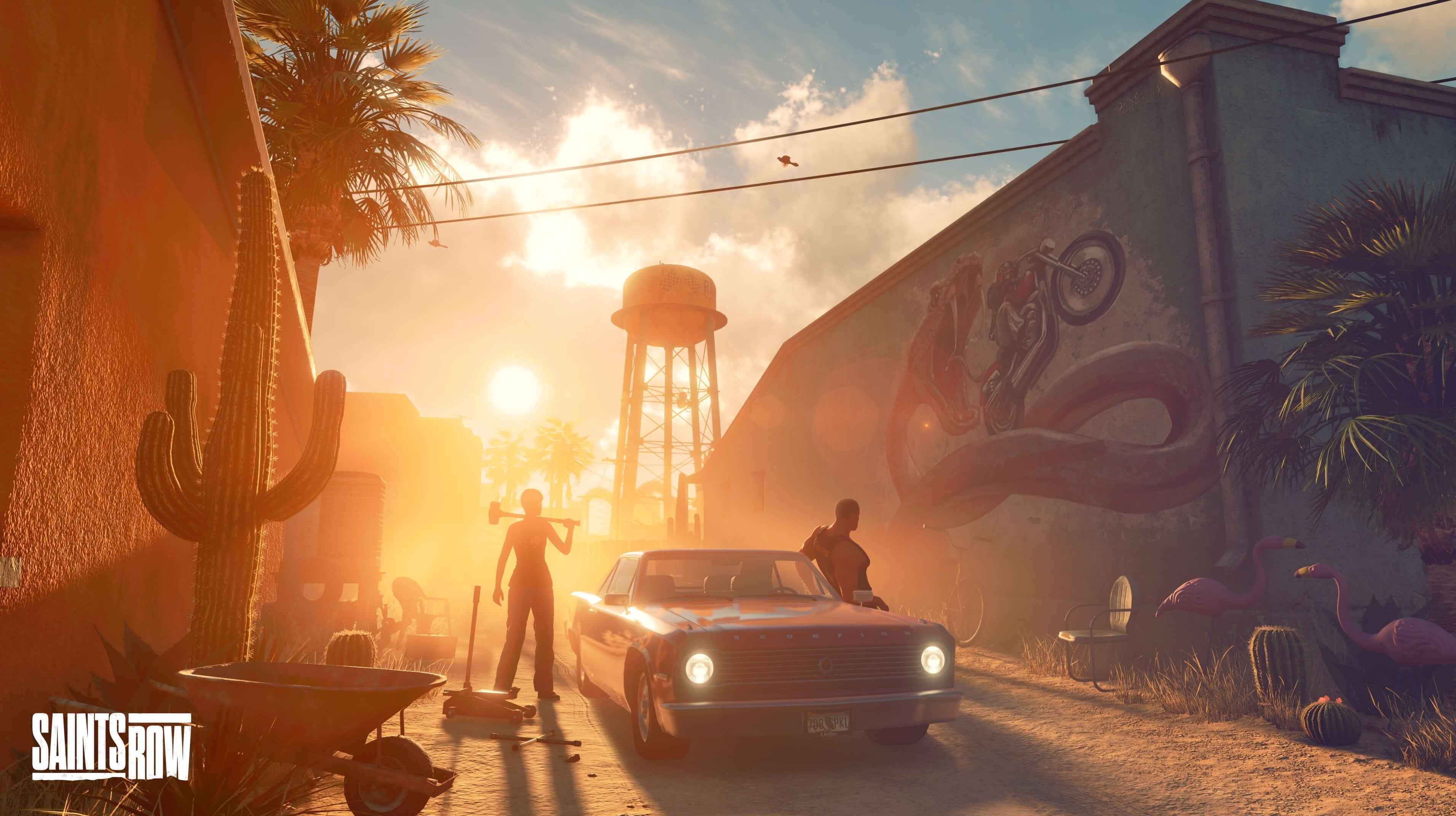 Immagine di Saints Row tra combattimenti e guida in un nuovo video gameplay