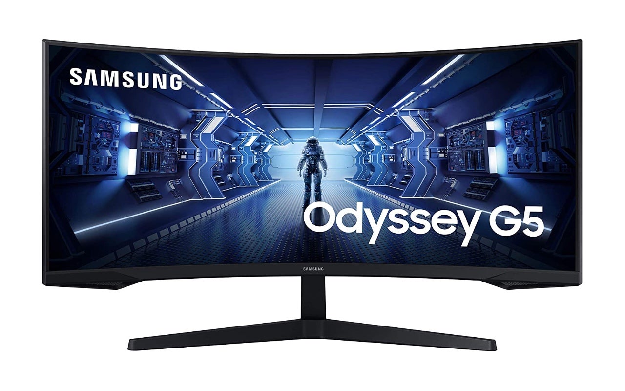 Image for Save over £100 on this curved Samsung Odyssey G5 gaming monitor