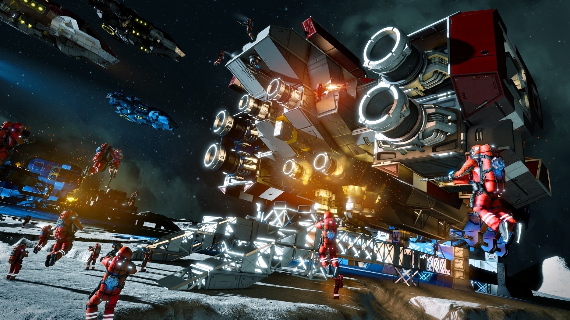 Image for Sandbox construction and exploration game Space Engineers leaves early access next week