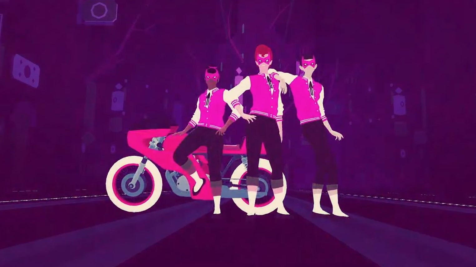 Image for Sayonara Wild Hearts is a colourful pop music game headed to Switch